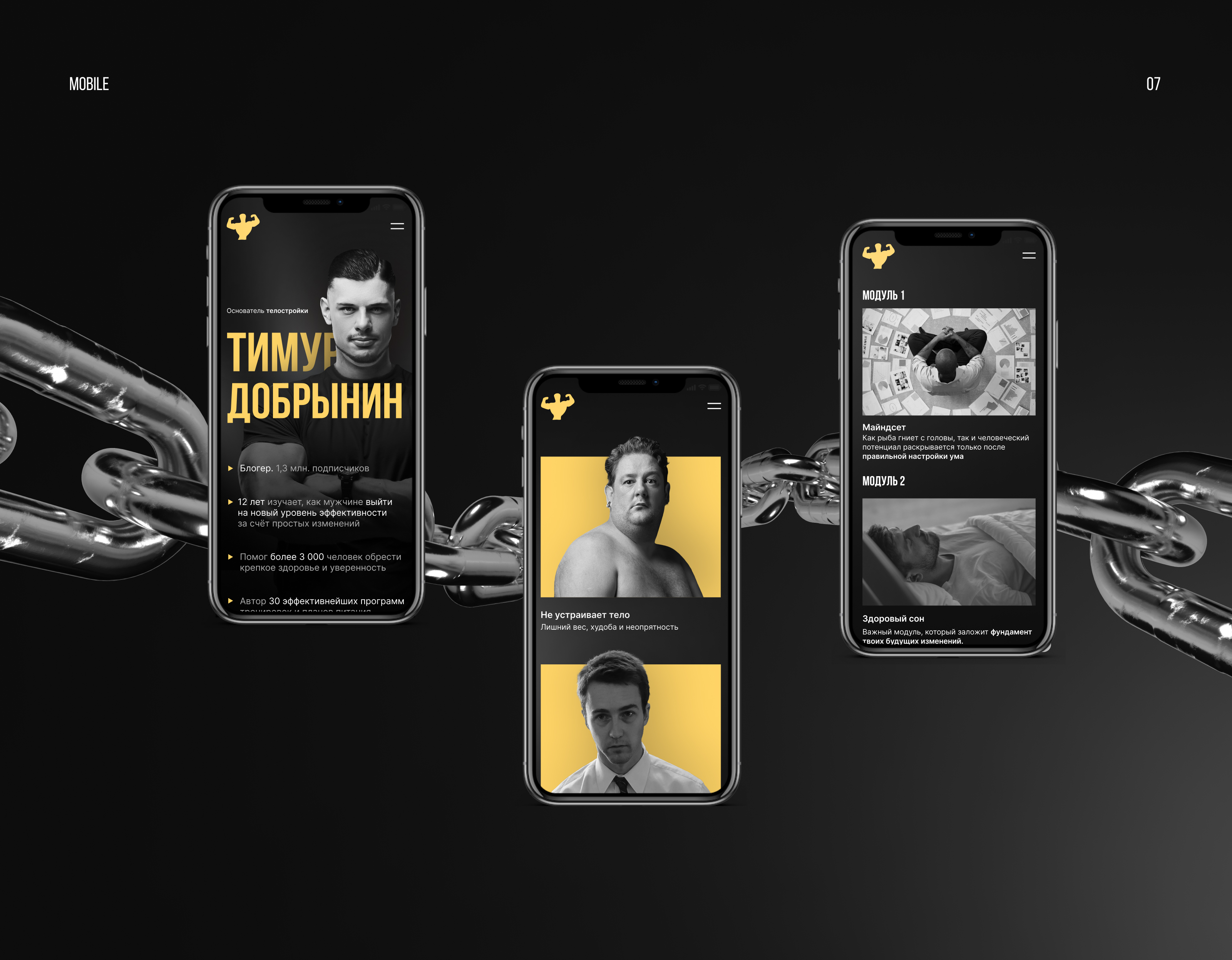 Телостройка - Landing Design — Изображение №9 — Интерфейсы, Графика на Dprofile