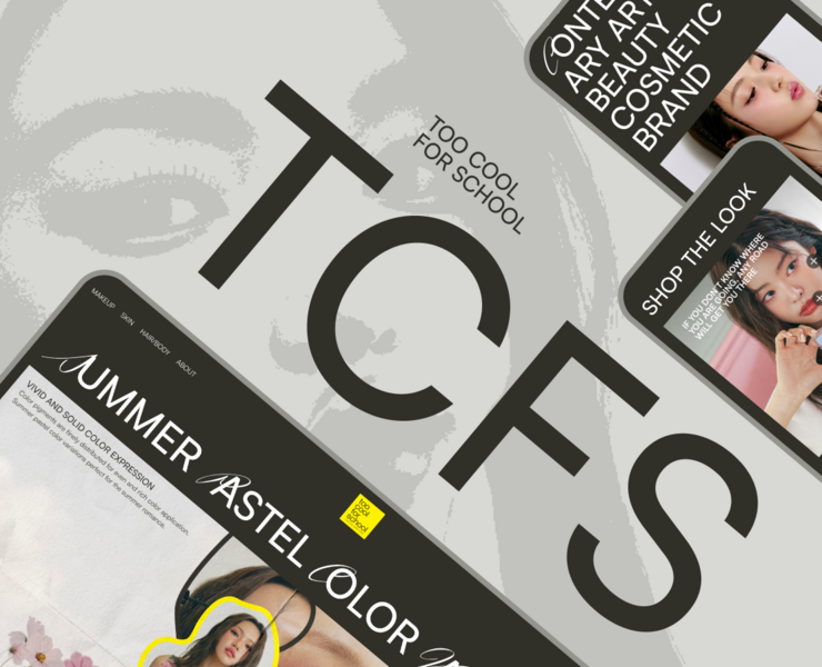 Too Cool for School / E-commerce redesign — Интерфейсы на Dprofile