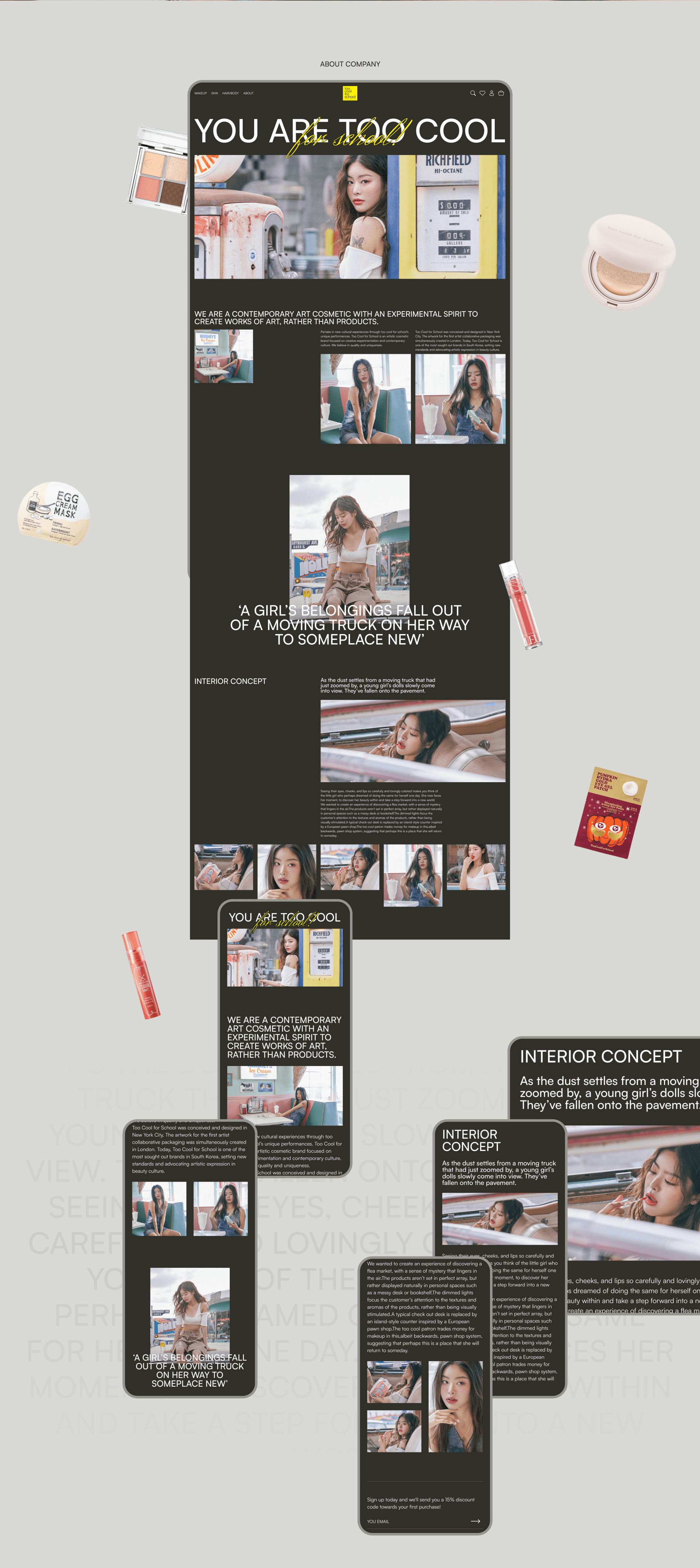 Too Cool for School / E-commerce redesign — Изображение №11 — Интерфейсы на Dprofile