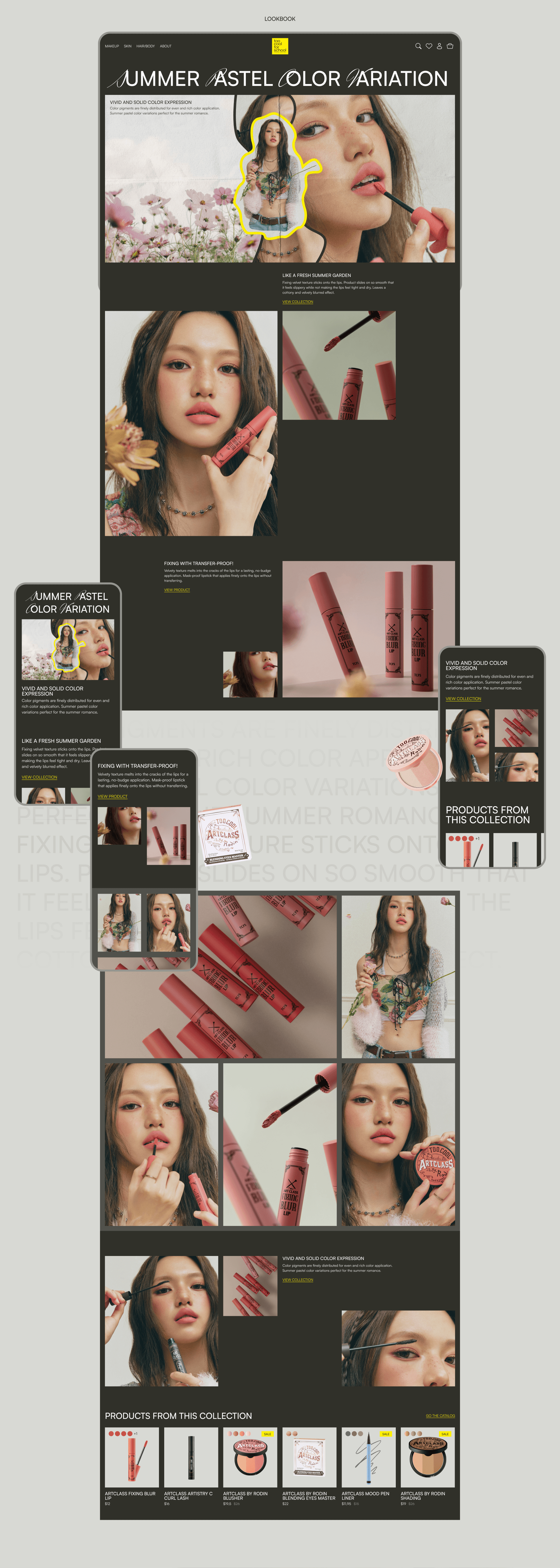 Too Cool for School / E-commerce redesign — Изображение №10 — Интерфейсы на Dprofile