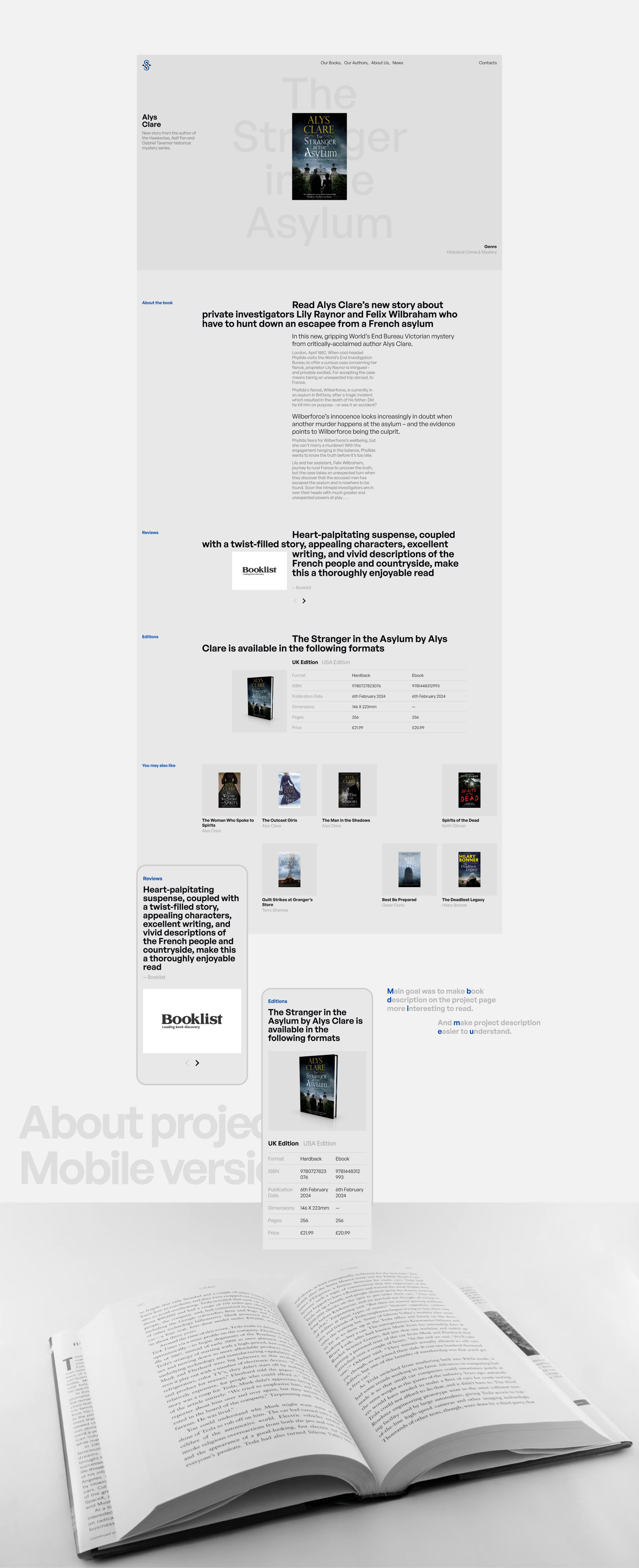 Severn House / Corporate redesign — Изображение №7 — Интерфейсы на Dprofile
