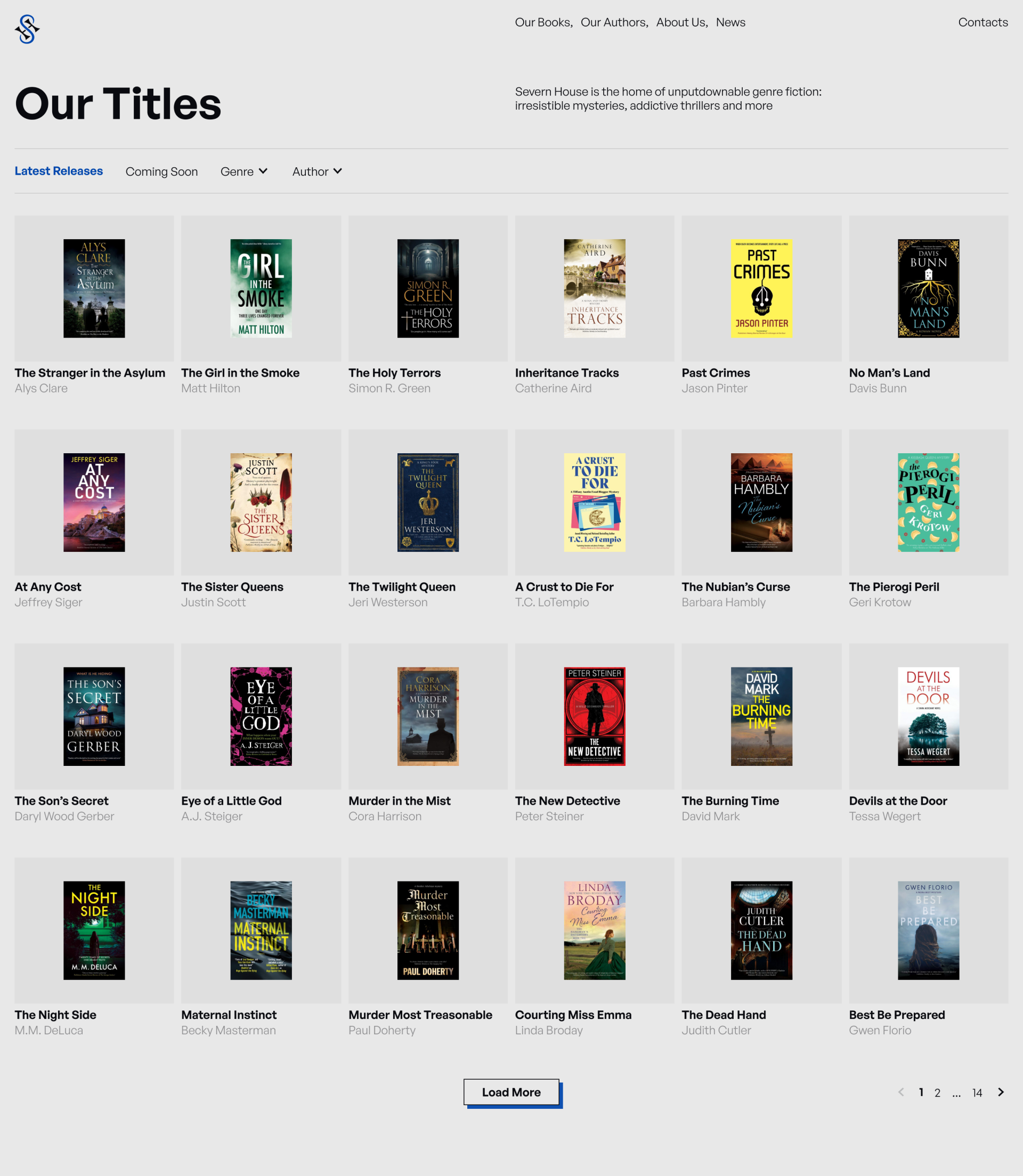 Severn House / Corporate redesign — Изображение №5 — Интерфейсы на Dprofile