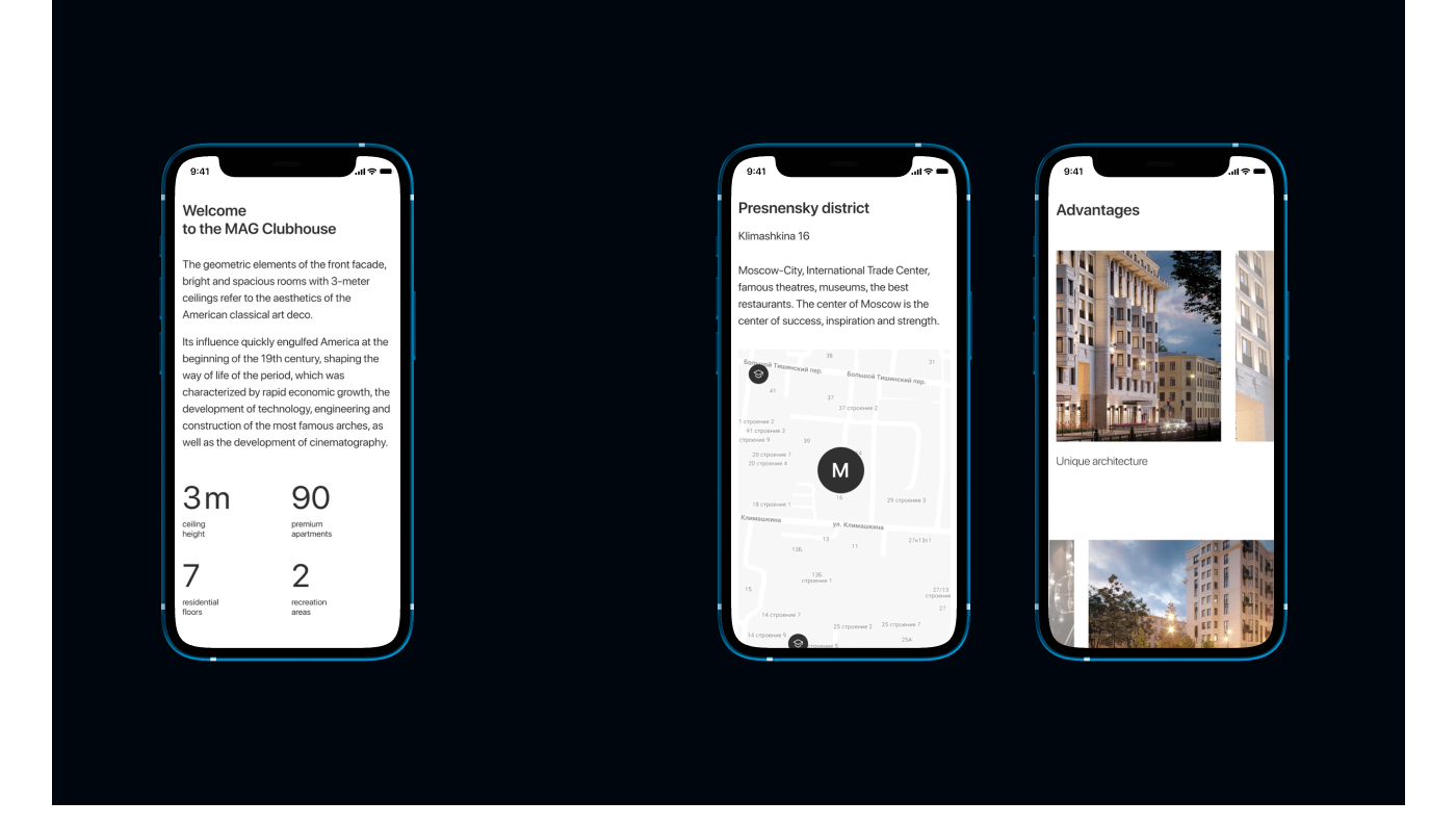 Luxury Real Estate Agency MAG — Изображение №11 — Интерфейсы, Графика на Dprofile