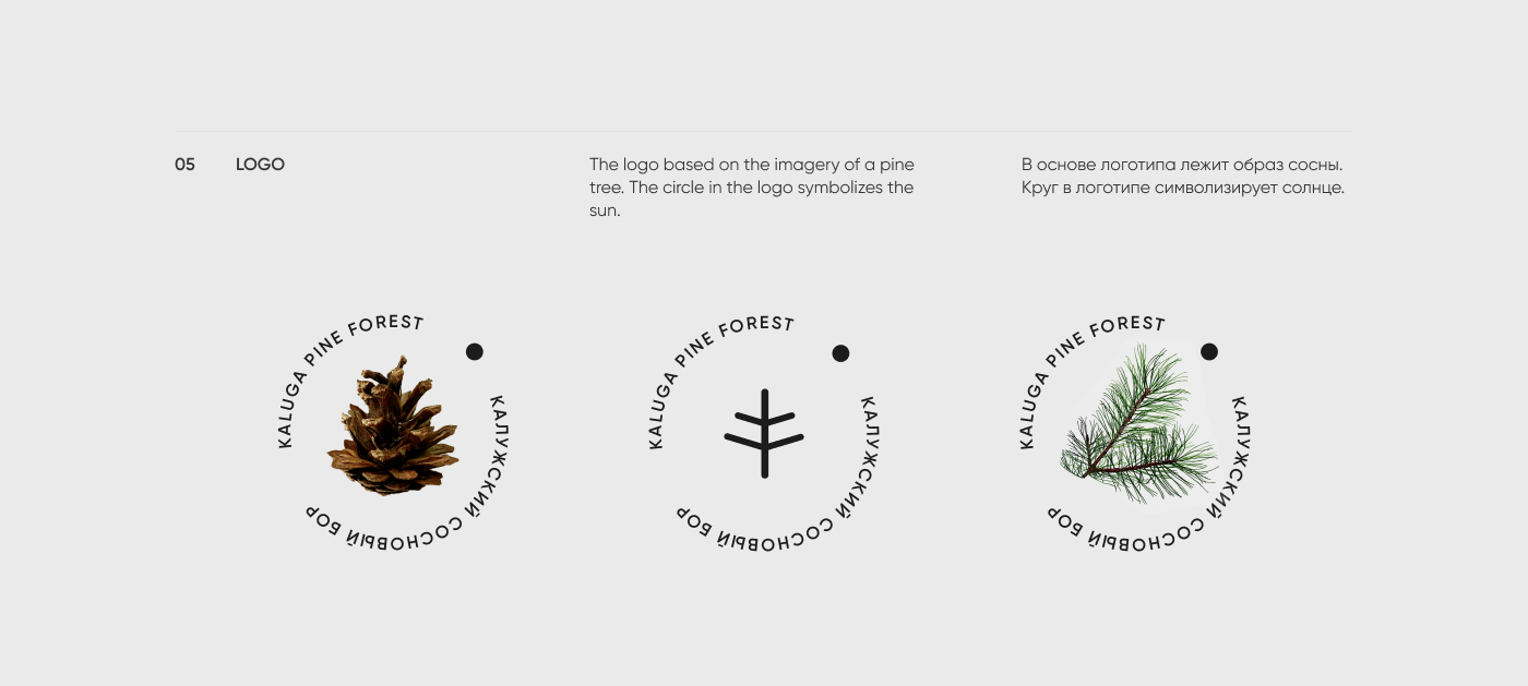 Kaluga Pine Forest — Изображение №7 — Брендинг, Графика на Dprofile