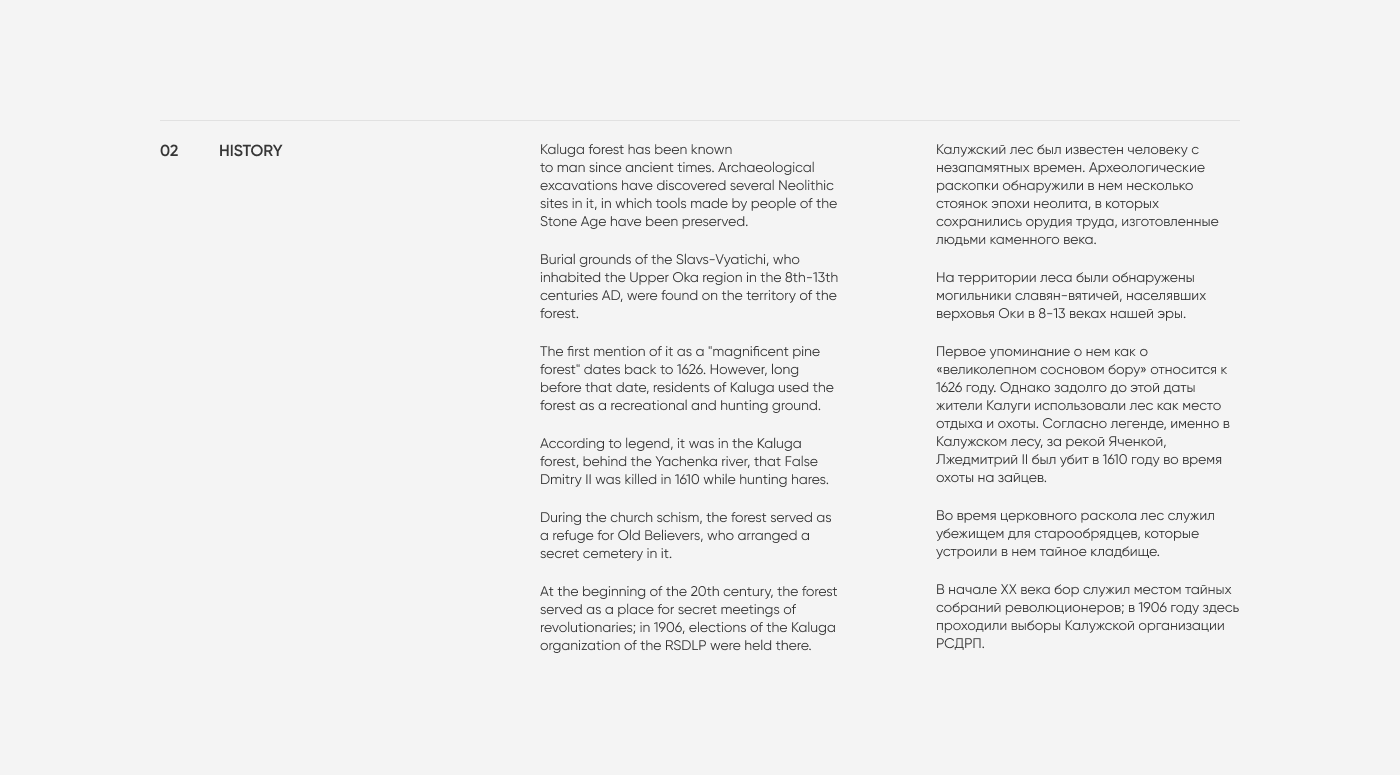 Kaluga Pine Forest — Изображение №2 — Брендинг, Графика на Dprofile