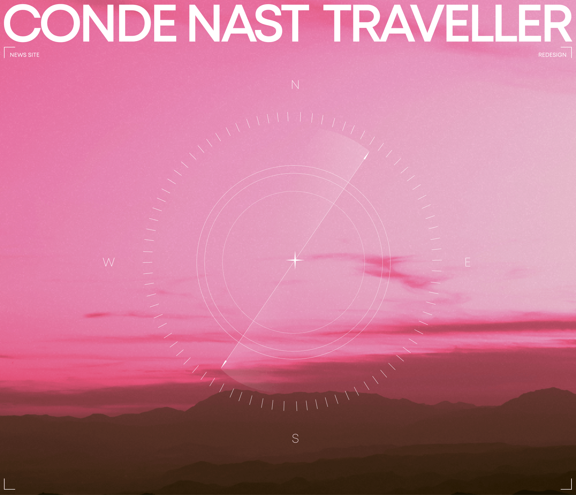 CONDE NAST TRAVELLER NEWS SITE — Изображение №1 — Интерфейсы, Анимация на Dprofile
