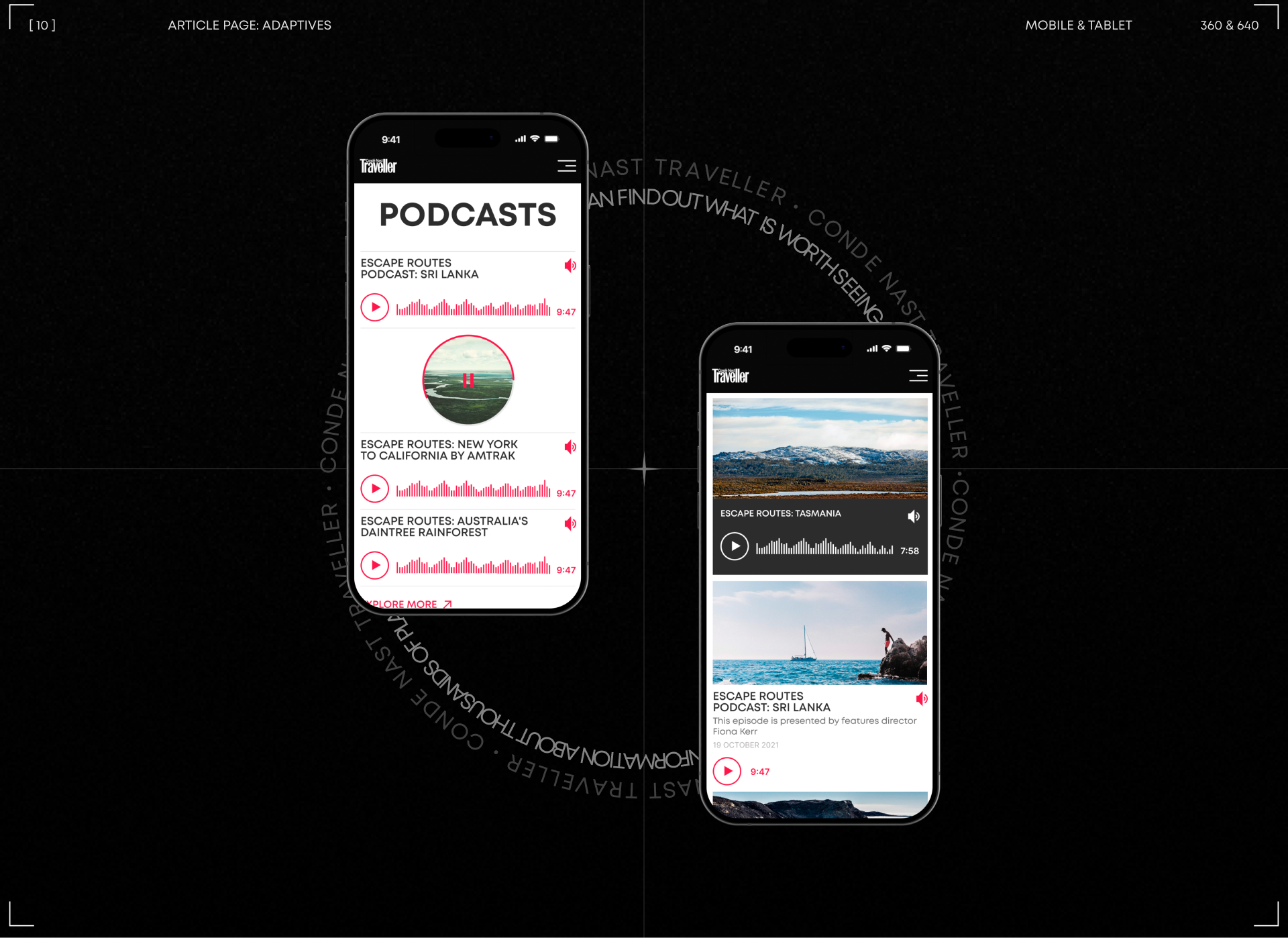 CONDE NAST TRAVELLER NEWS SITE — Изображение №10 — Интерфейсы, Анимация на Dprofile