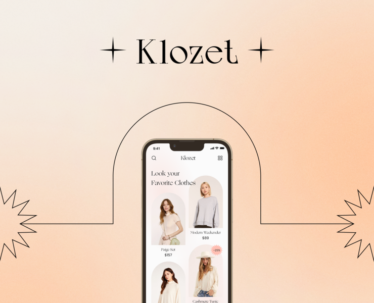 Klozet - clothing store app — Интерфейсы на Dprofile