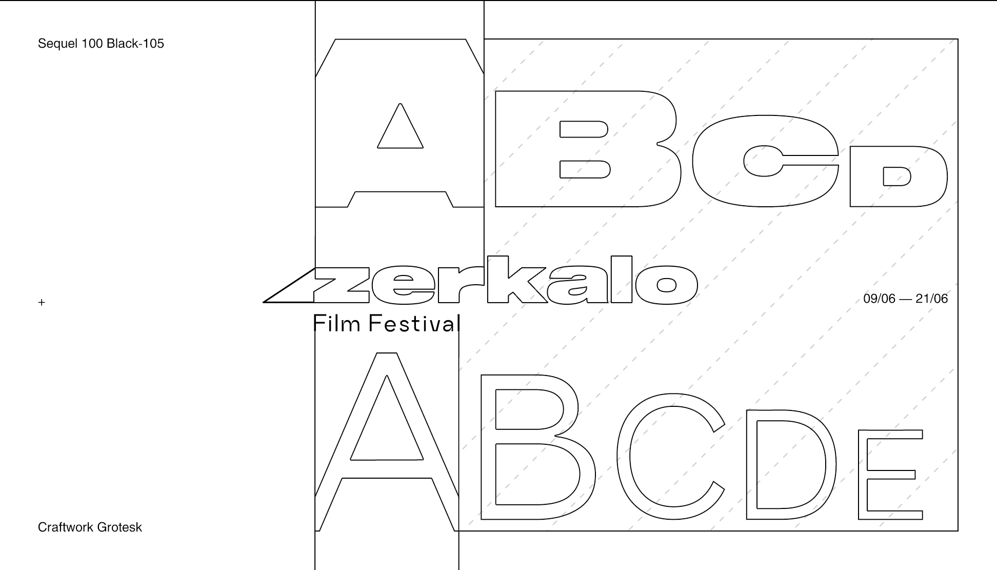 Zerkalo Film Festival Identity 2022 — Изображение №3 — Брендинг, Графика на Dprofile