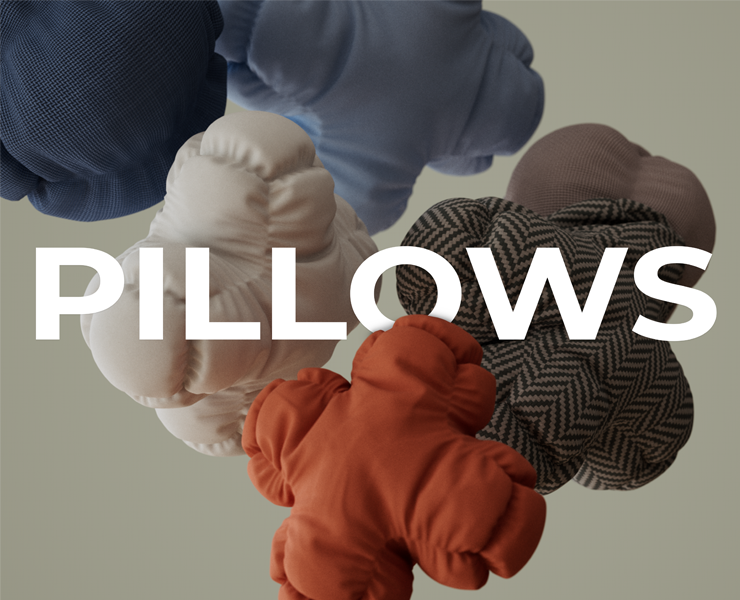 Pillows Animation — 3D, Анимация на Dprofile