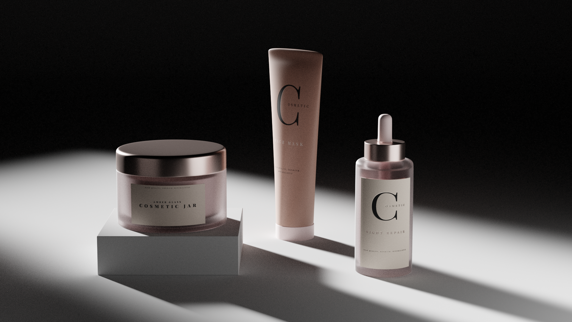 Premium cosmetics | 3D Product Render — Изображение №4 — 3D, Анимация на Dprofile