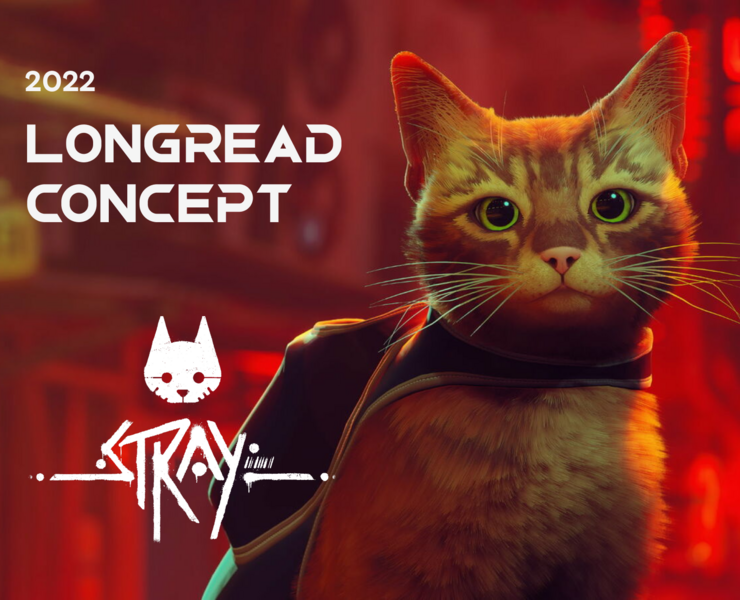 STRAY game/Longread Concept — Интерфейсы на Dprofile