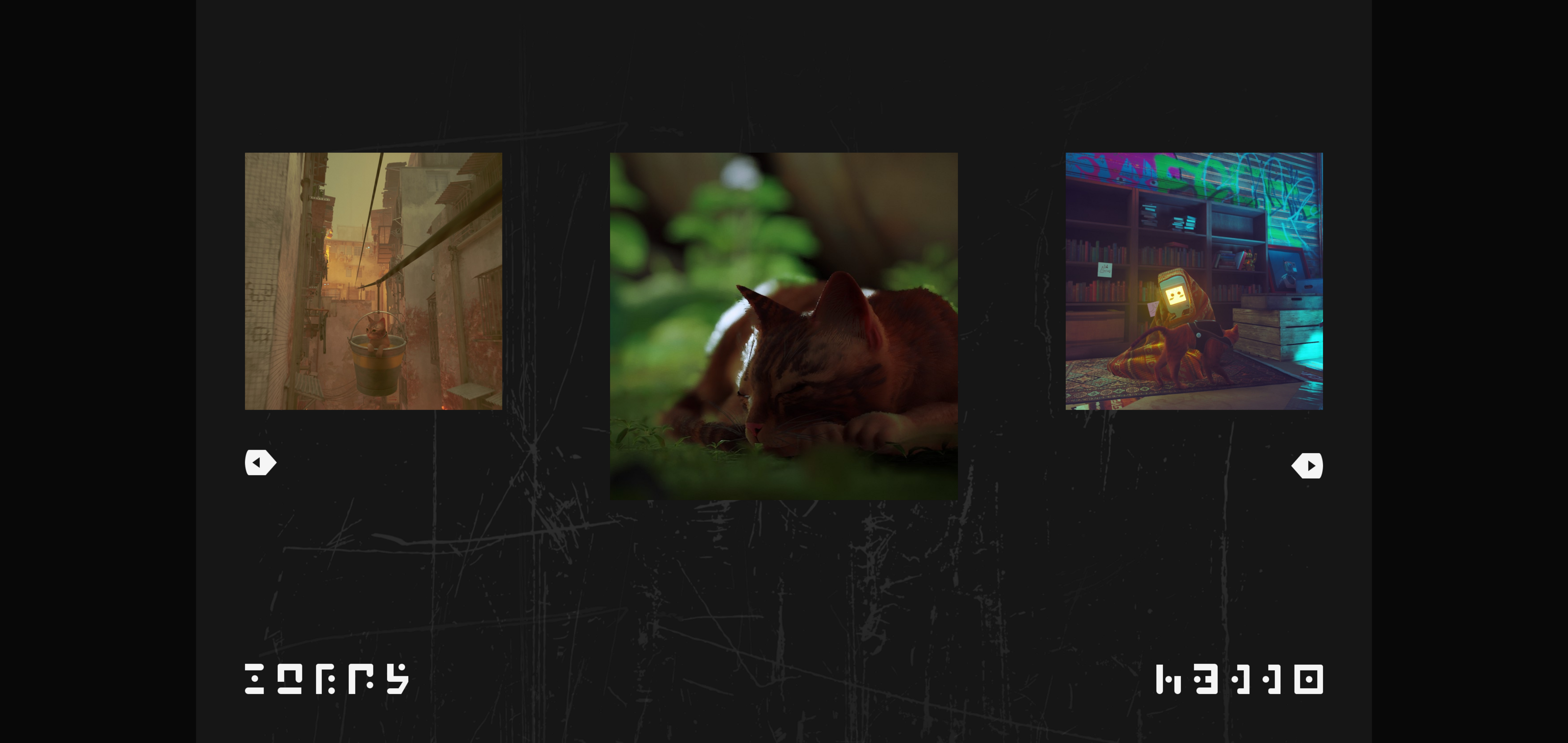 STRAY game/Longread Concept — Изображение №8 — Интерфейсы на Dprofile