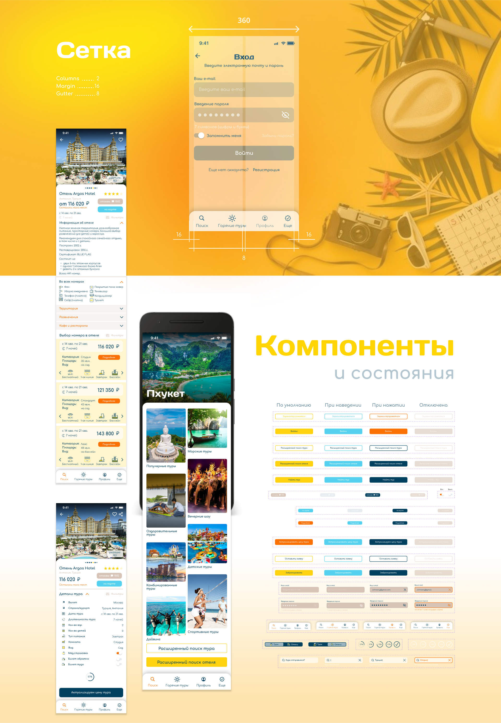 TRAVEL.RU | Мобильное приложение — Изображение №7 — Интерфейсы на Dprofile
