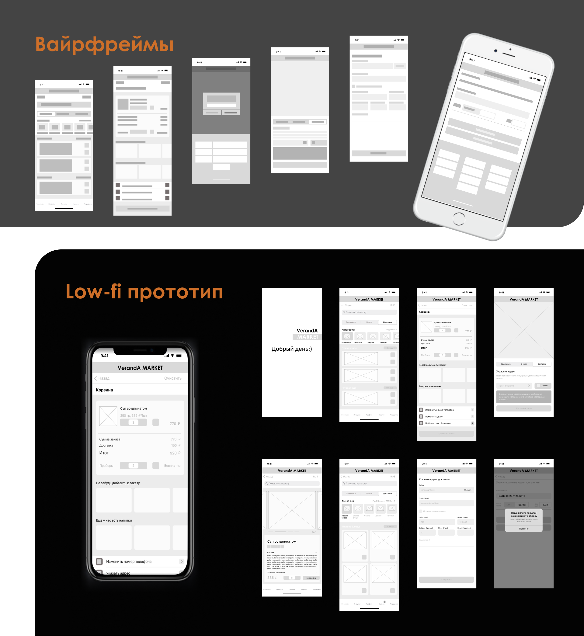 VERANDA MARKET | Мобильное приложение — Изображение №8 — Интерфейсы на Dprofile