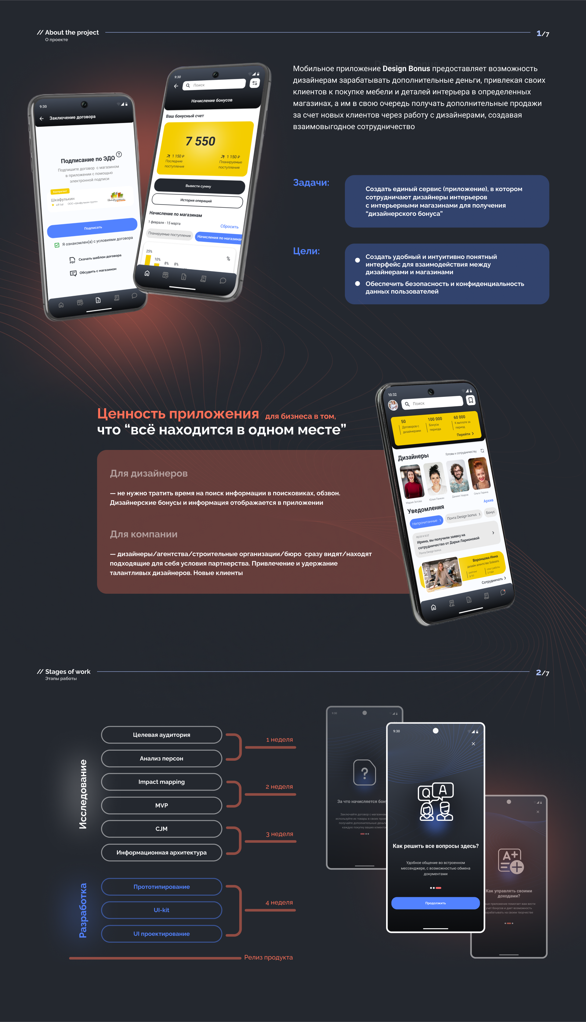 DesignBonus | Мобильное приложение — Изображение №2 — Интерфейсы на Dprofile