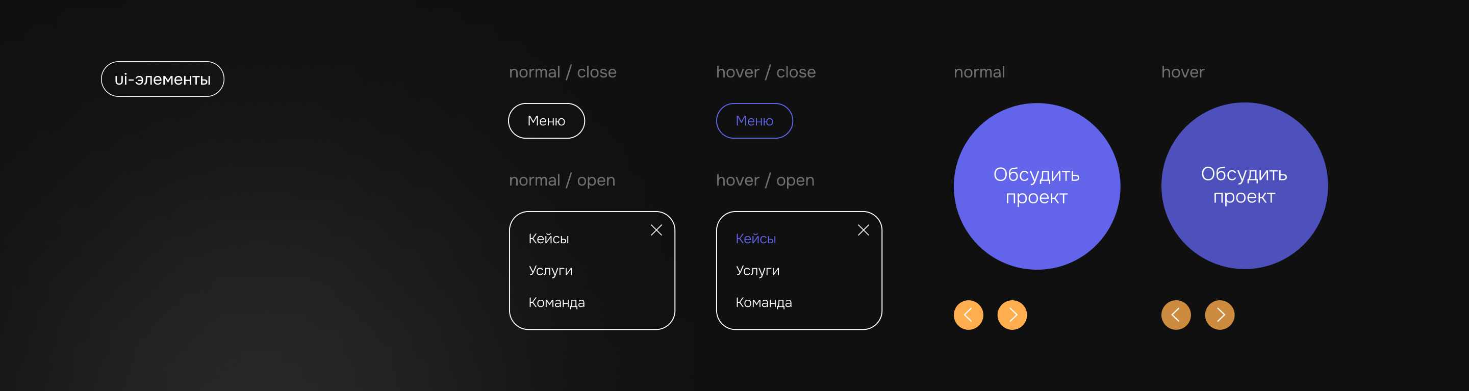 Event-agency website | ui/ux design — Изображение №16 — Интерфейсы на Dprofile
