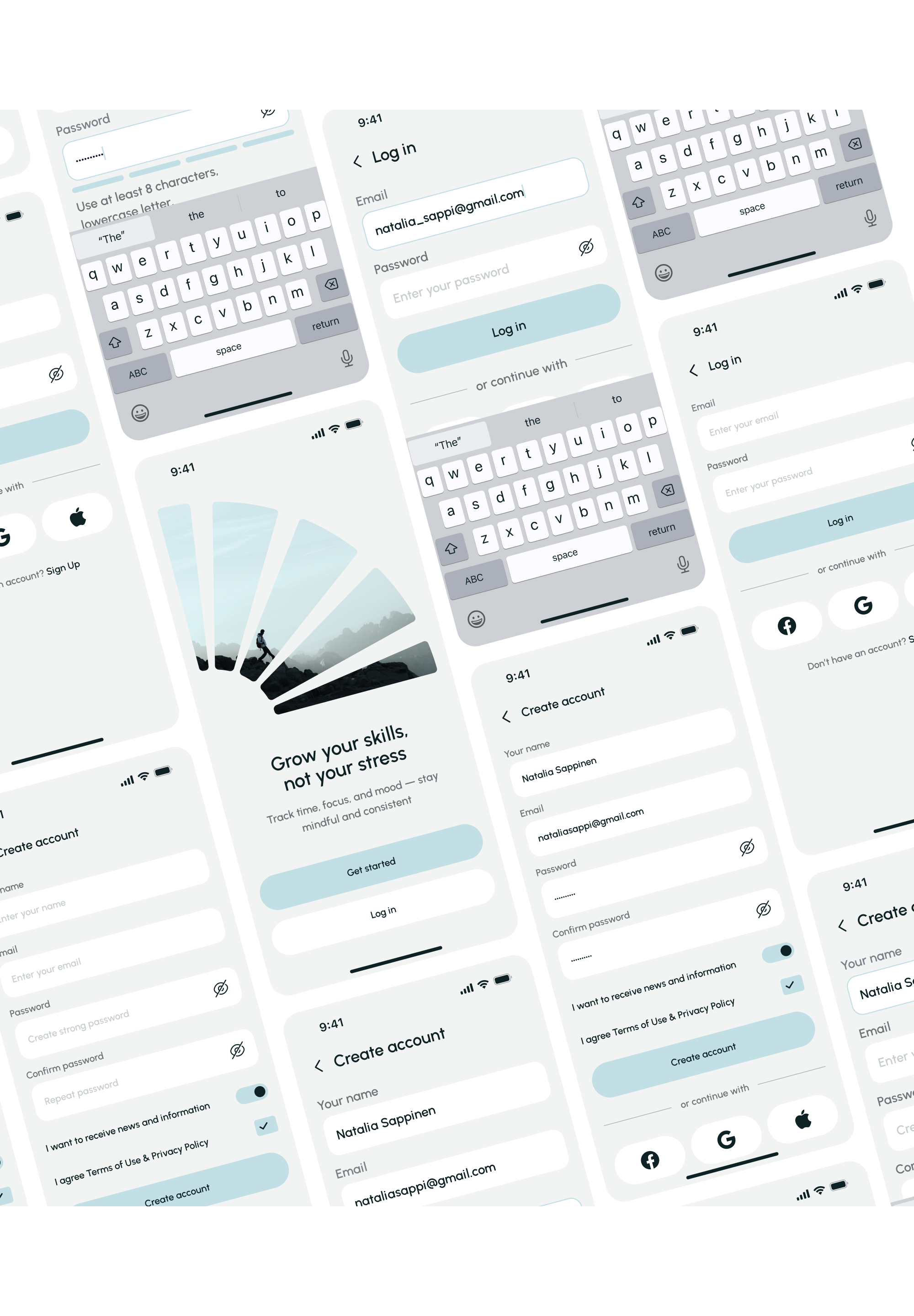 SkillFlow — минималистичный трекер для фокуса и развития. — Изображение №12 — Интерфейсы на Dprofile