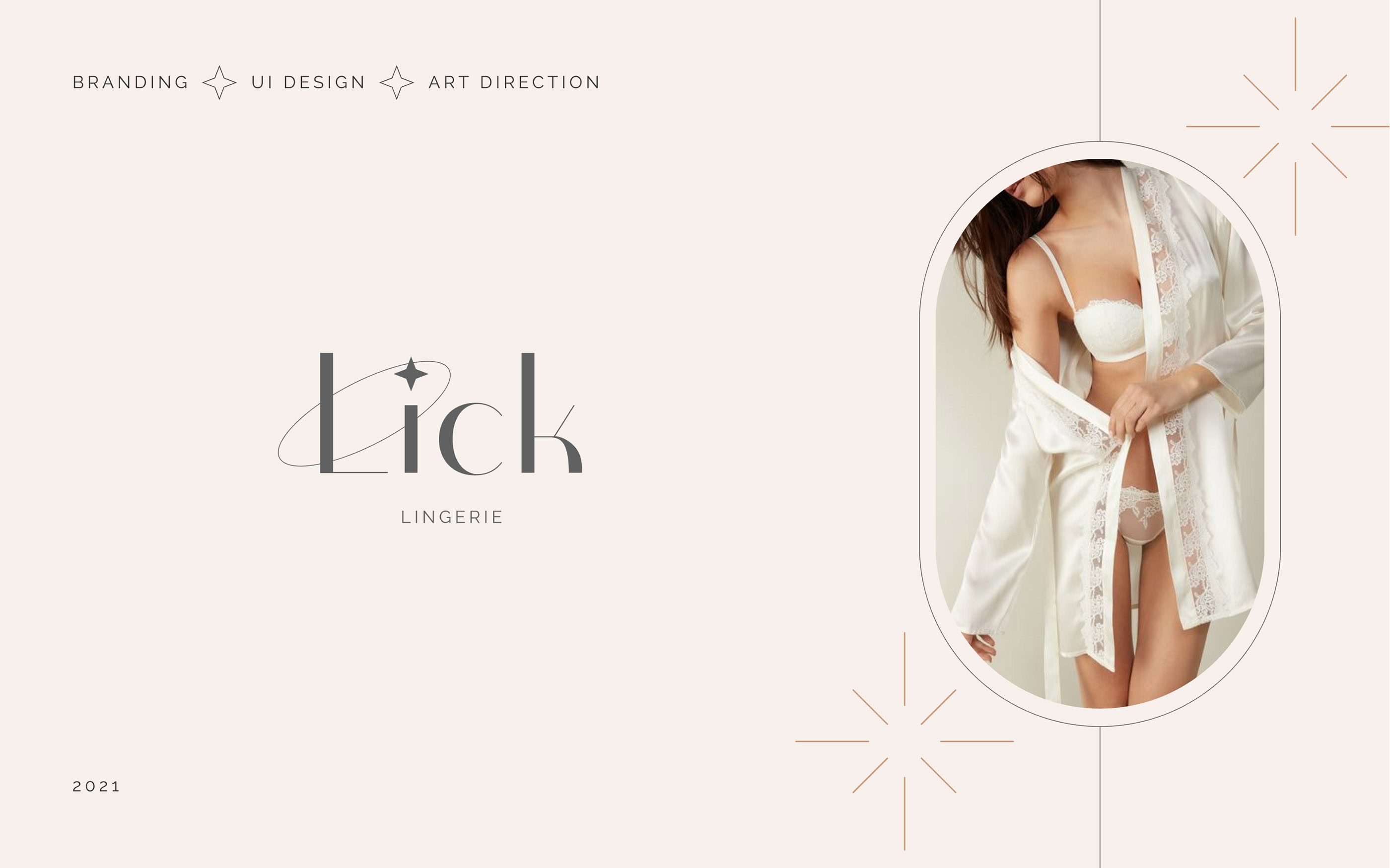 Branding & website Lick — Изображение №1 — Интерфейсы, Брендинг на Dprofile