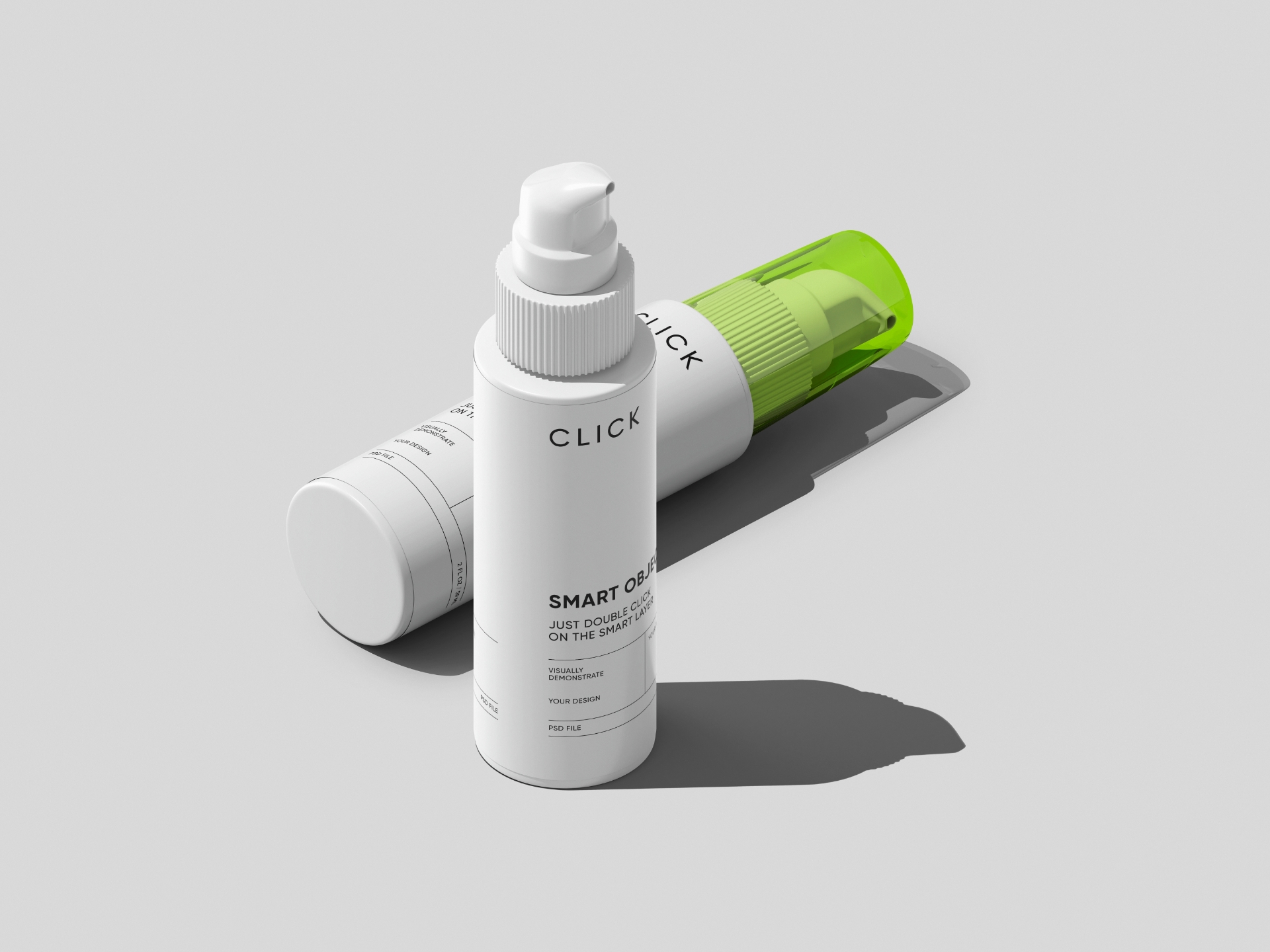 Pump Bottle Mockup — Изображение №4 — Брендинг, 3D на Dprofile