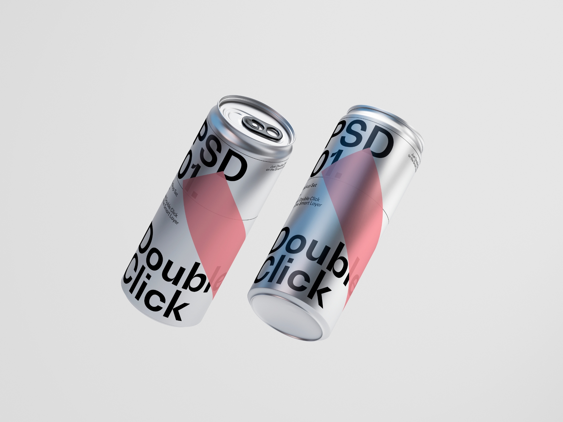 Metallic Soda Can Mockup — Изображение №3 — Брендинг, 3D на Dprofile