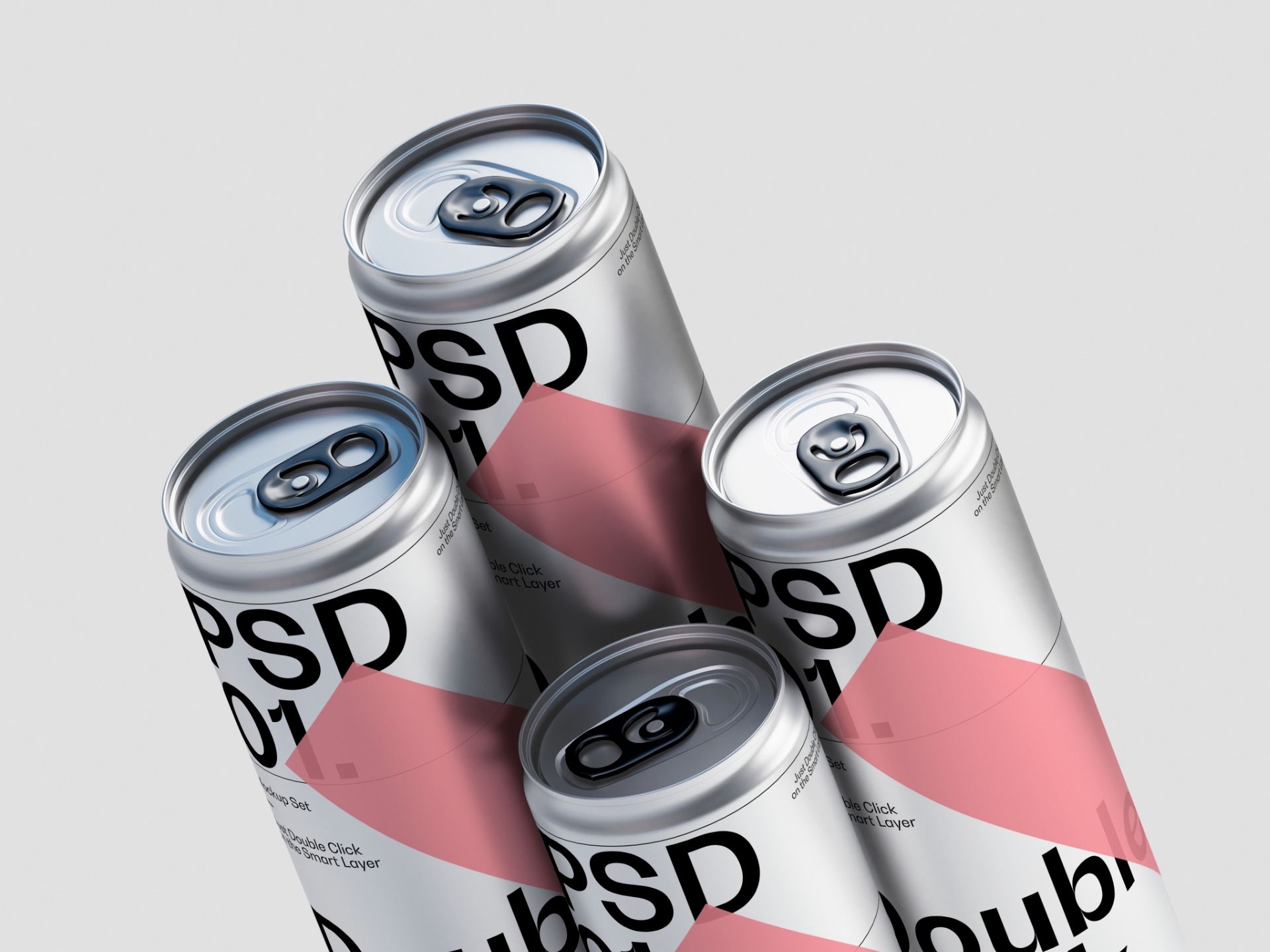 Metallic Soda Can Mockup — Изображение №4 — Брендинг, 3D на Dprofile