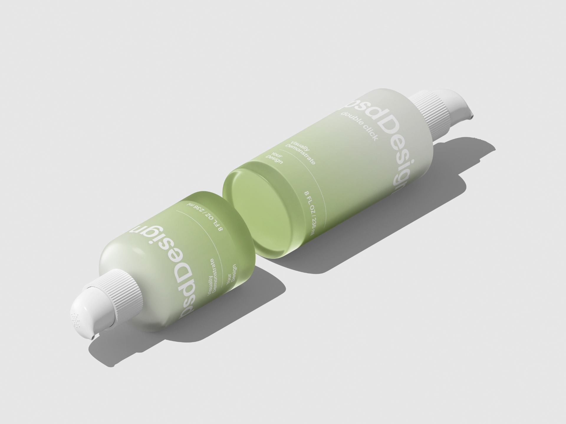 Cosmetic Bottle Mockup — Изображение №6 — Брендинг, 3D на Dprofile