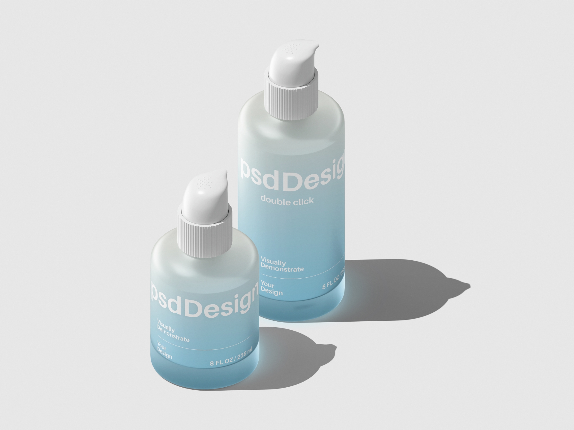 Cosmetic Bottle Mockup — Изображение №4 — Брендинг, 3D на Dprofile