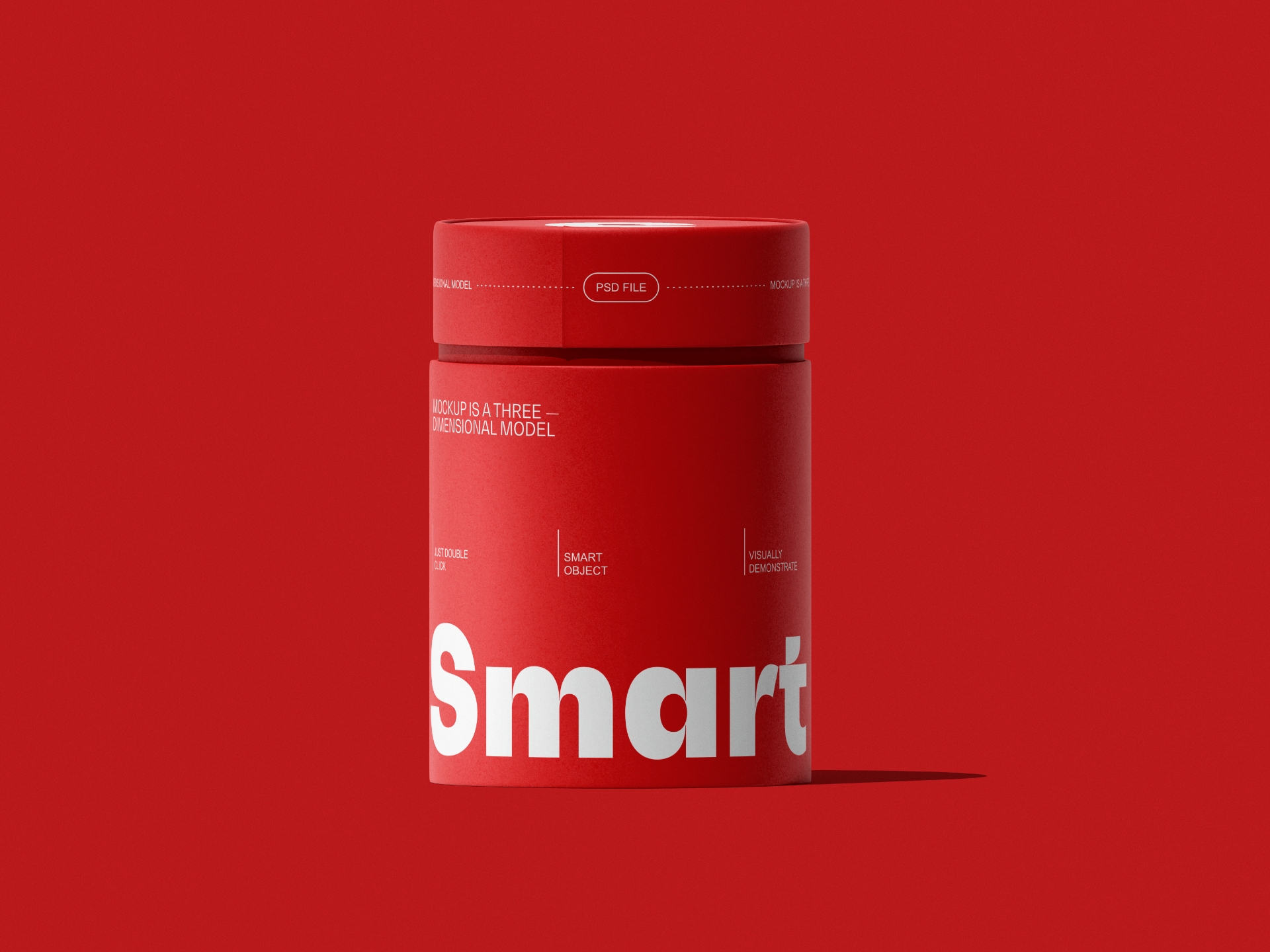 Paper Tube Mockup — Изображение №3 — Брендинг, 3D на Dprofile