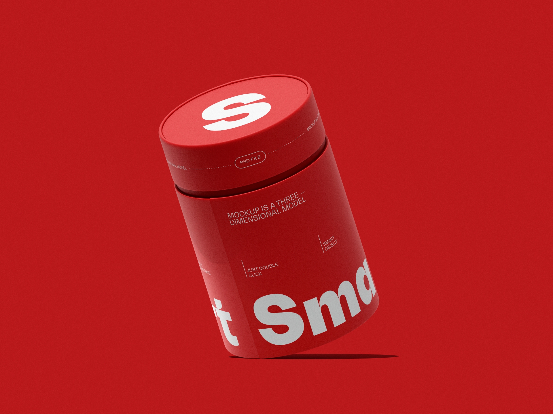 Paper Tube Mockup — Изображение №4 — Брендинг, 3D на Dprofile