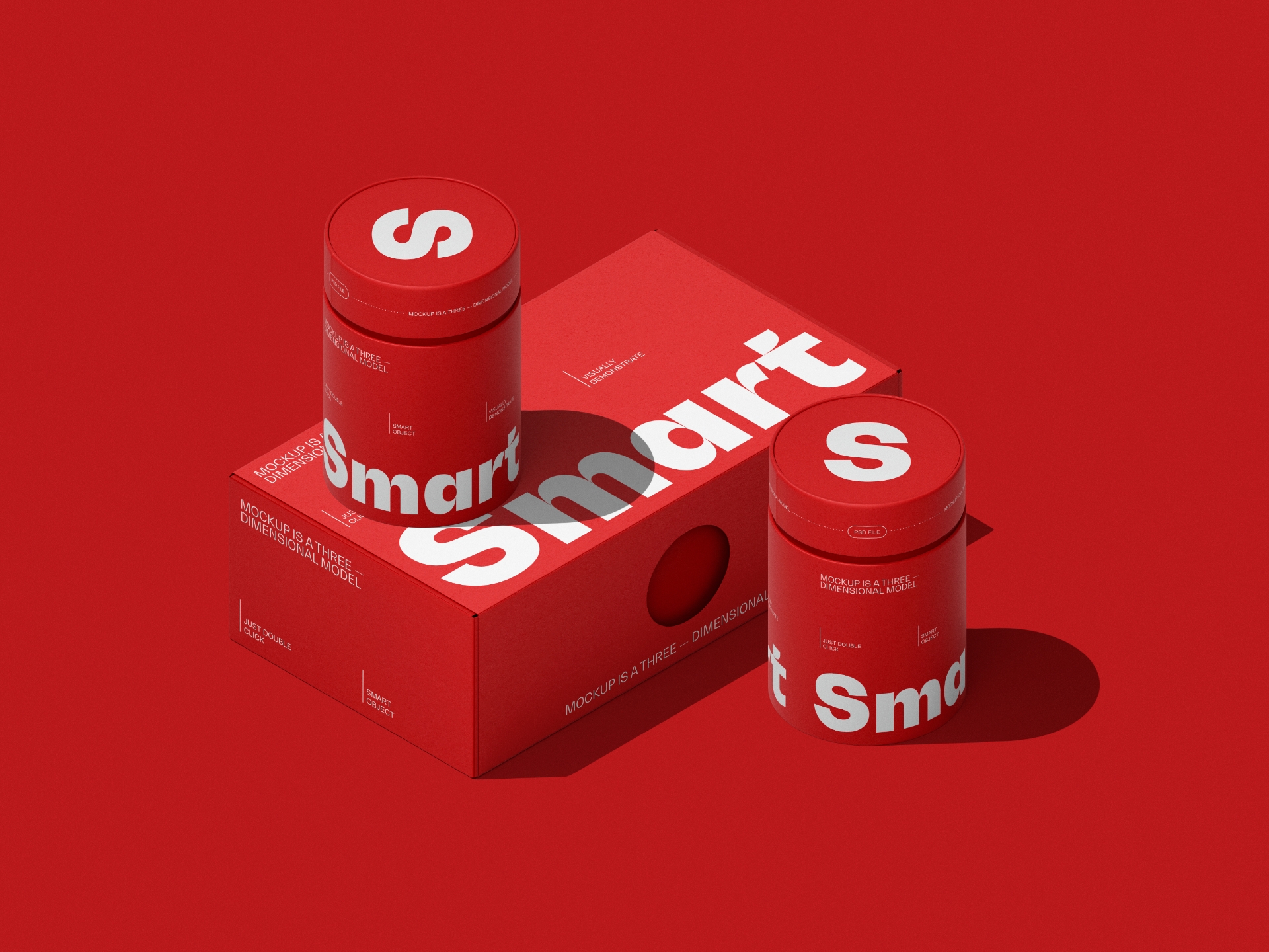 Paper Tube Mockup — Изображение №11 — Брендинг, 3D на Dprofile