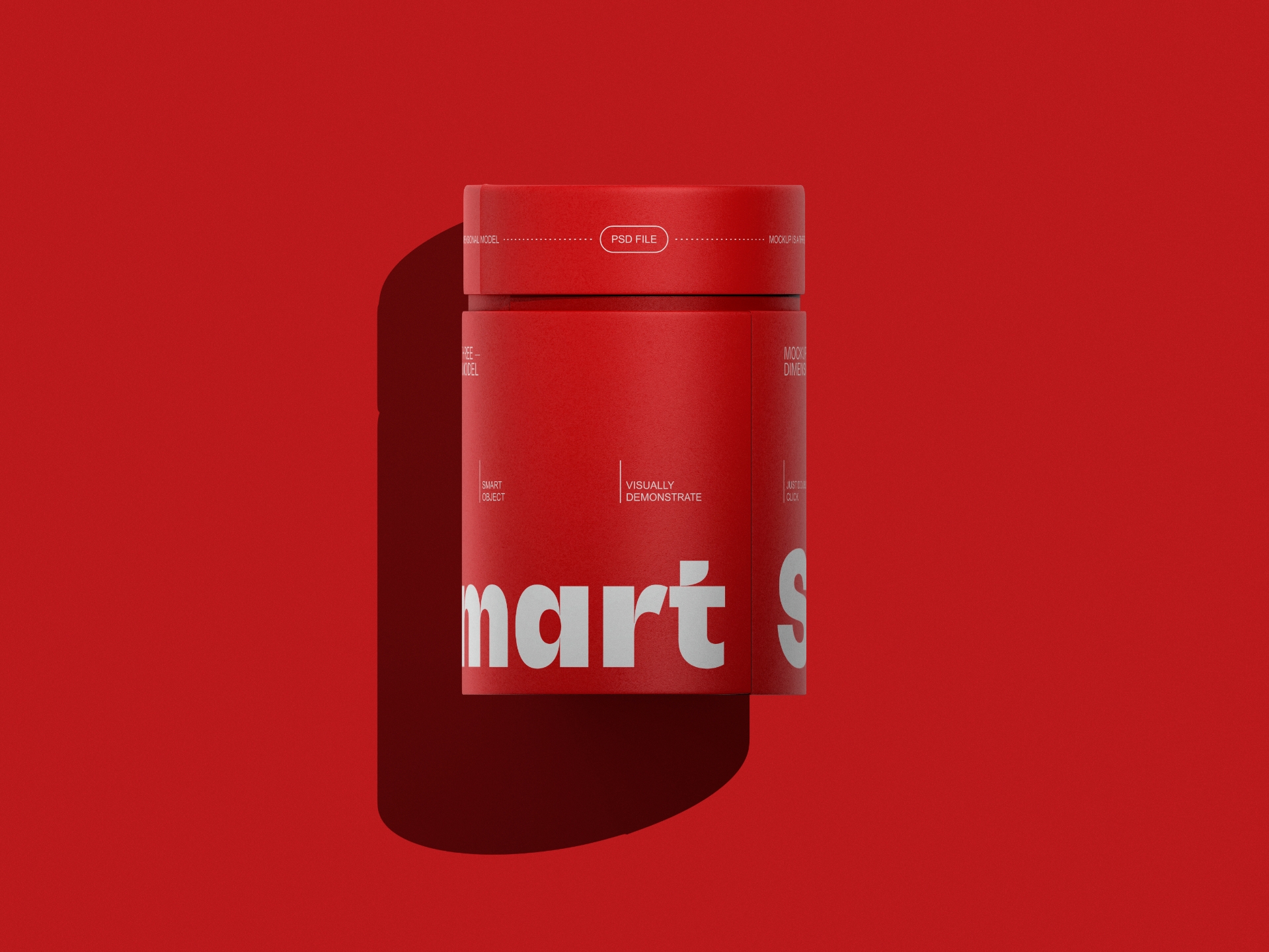 Paper Tube Mockup — Изображение №6 — Брендинг, 3D на Dprofile