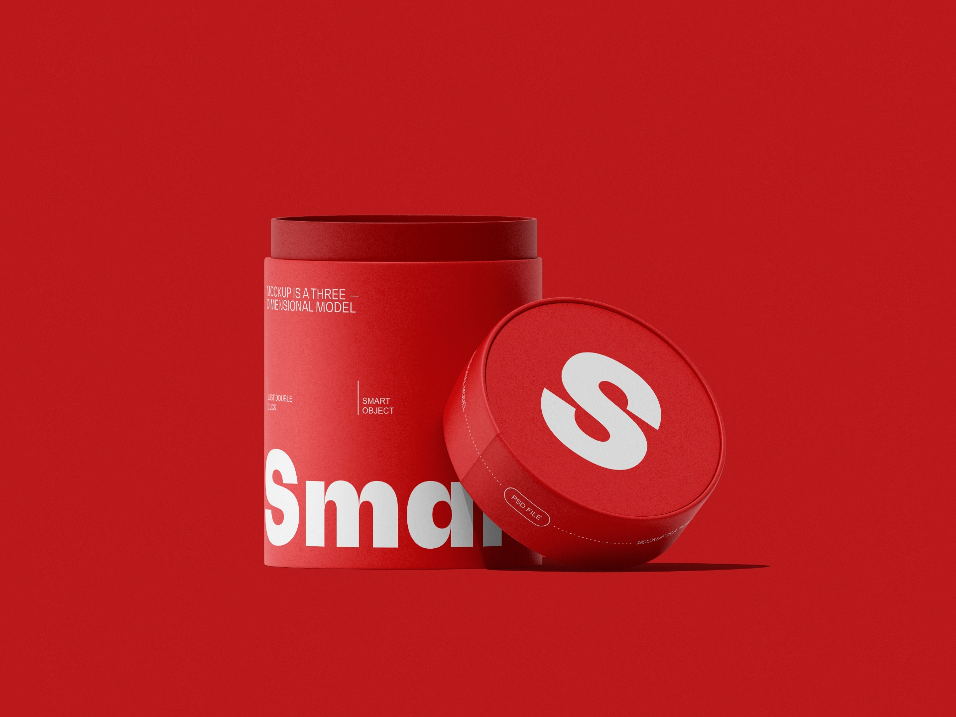 Paper Tube Mockup — Изображение №2 — Брендинг, 3D на Dprofile