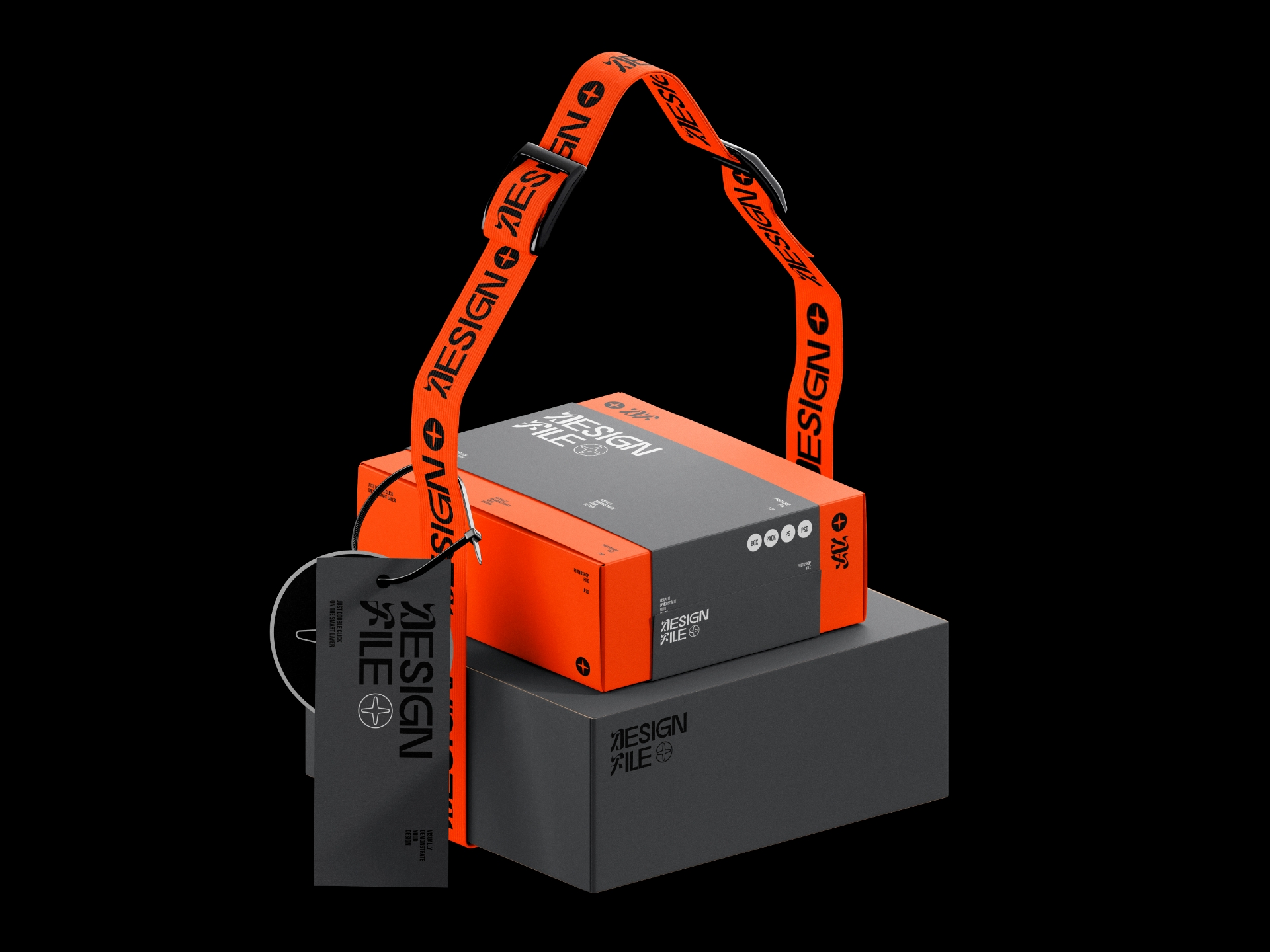 Box Mockup Set — Изображение №3 — Брендинг, 3D на Dprofile