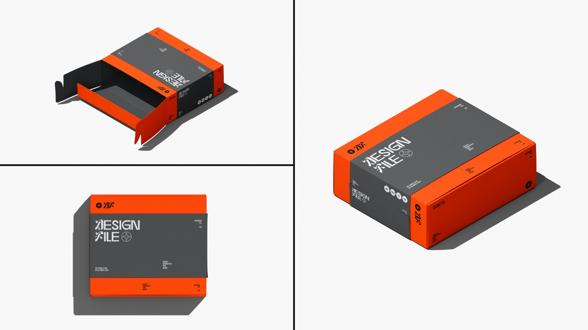 Box Mockup Set — Изображение №7 — Брендинг, 3D на Dprofile