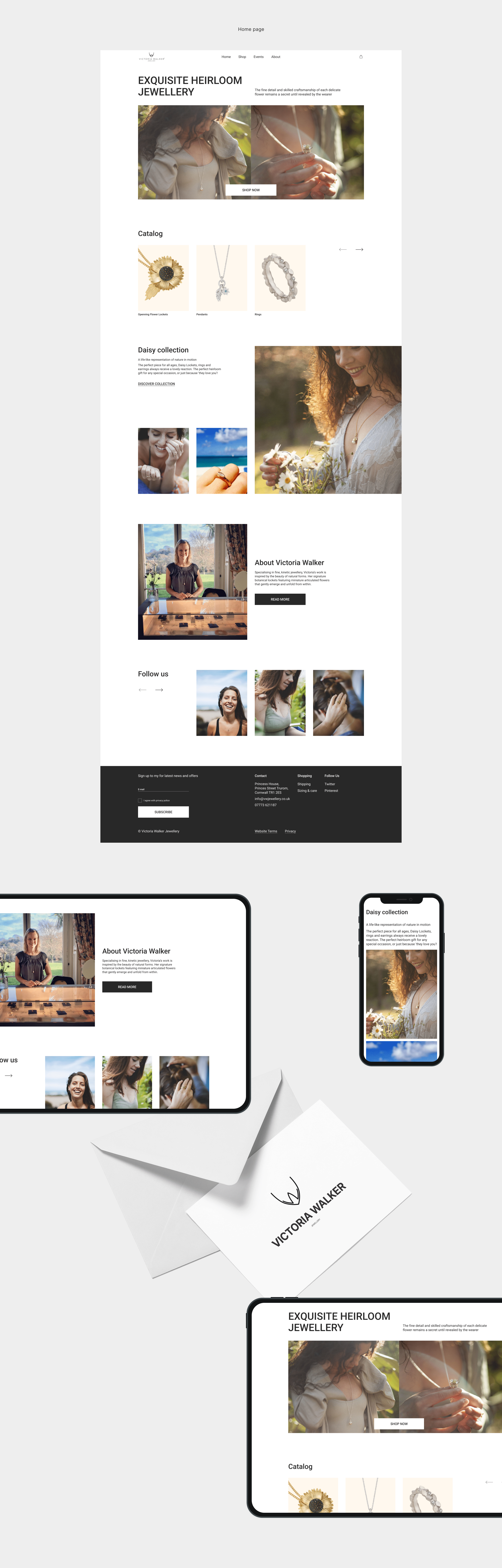 VICTORIA WALKER / Redesign concept — Изображение №3 — Интерфейсы, Графика на Dprofile