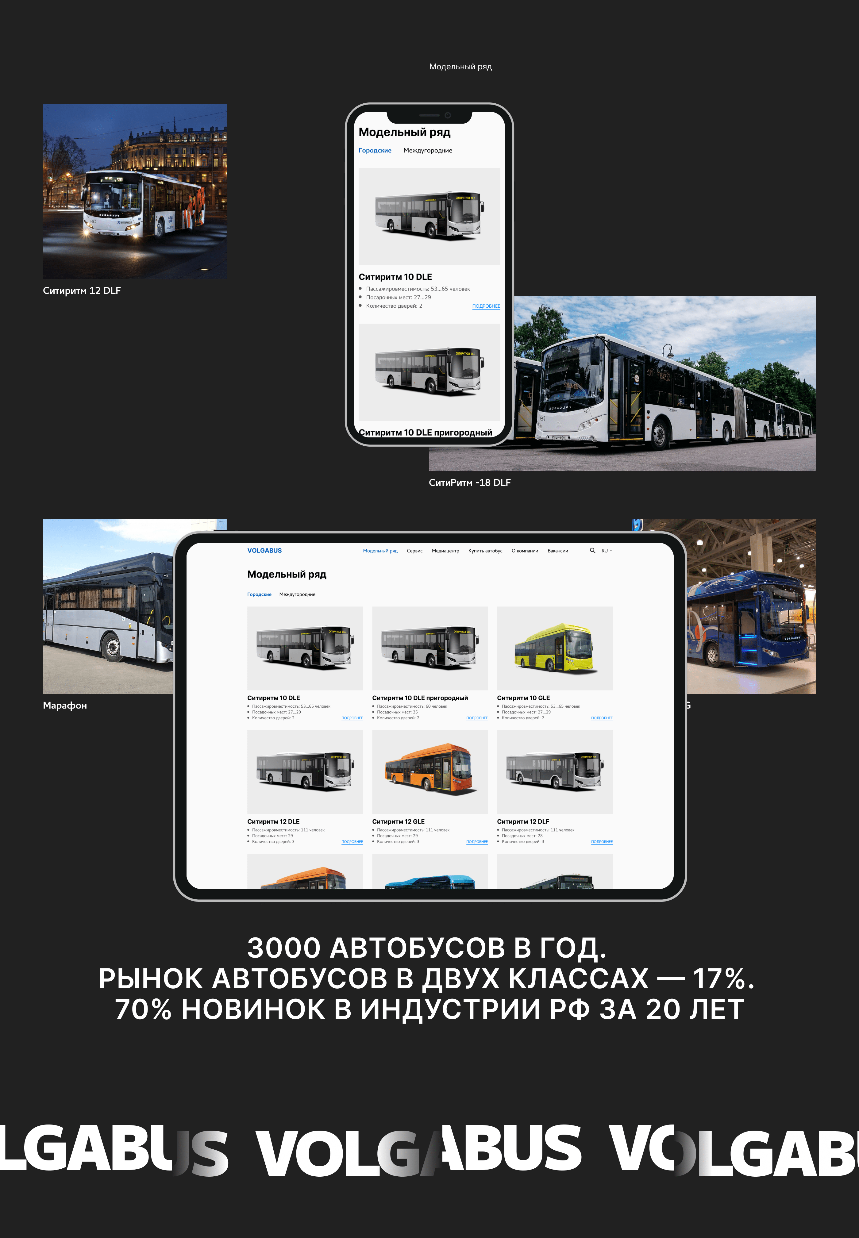 VOLGABUS / Corporate website redesign — Изображение №8 — Интерфейсы, Графика на Dprofile