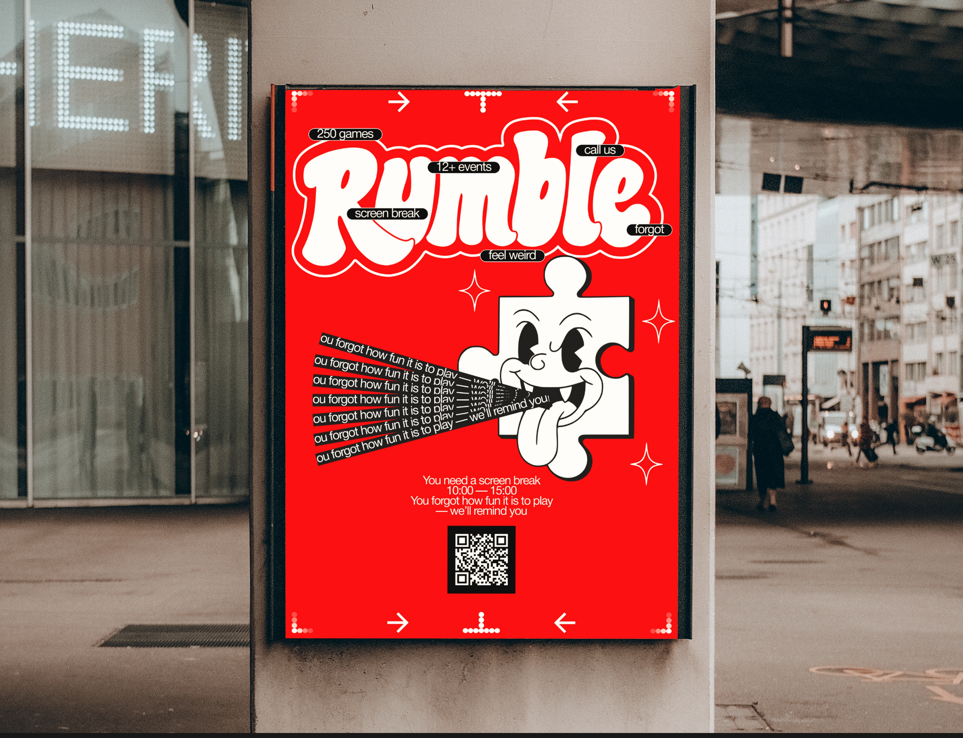 Rumble - board game club — Изображение №6 — Брендинг, Иллюстрация на Dprofile