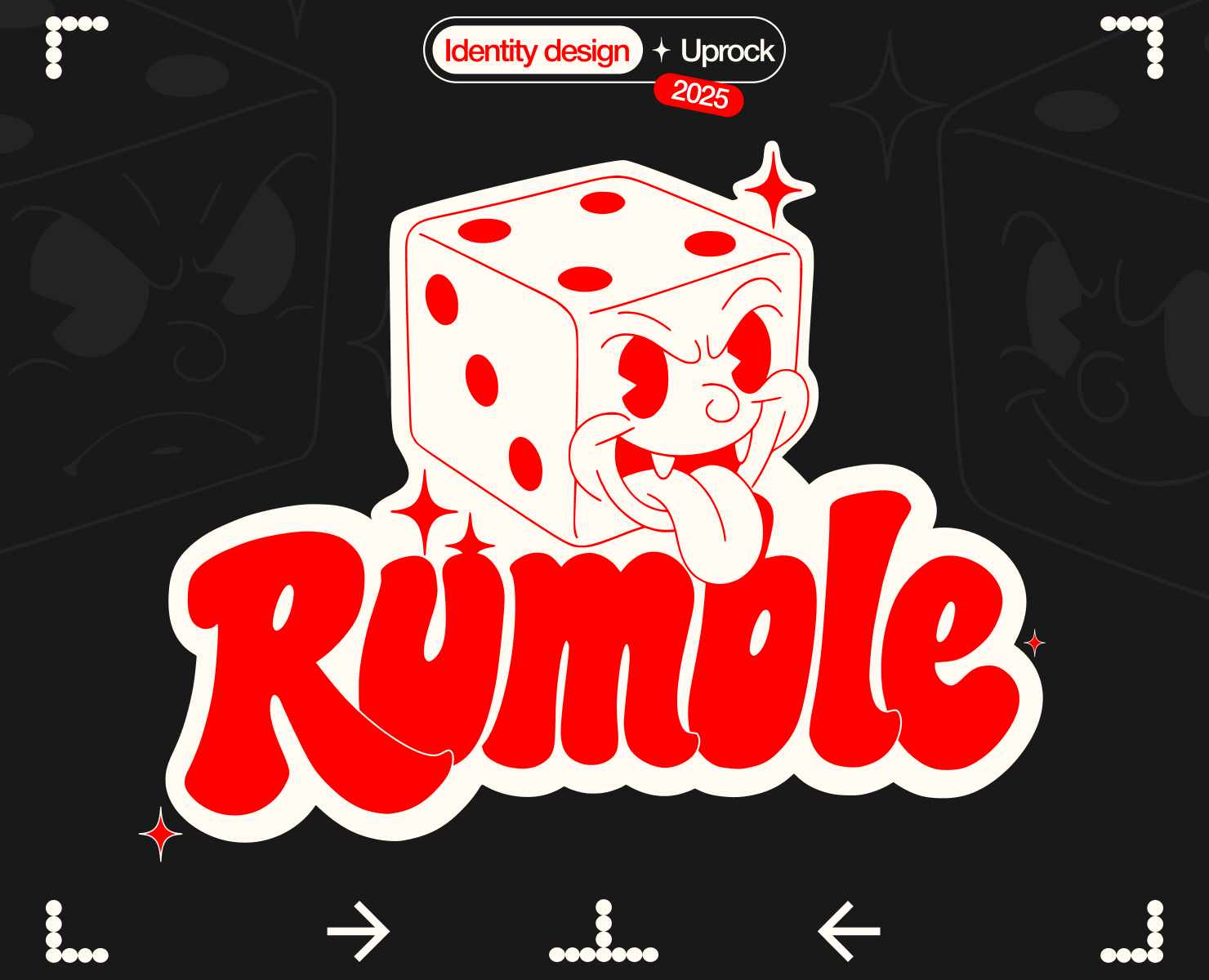 Rumble - board game club — Брендинг, Иллюстрация на Dprofile