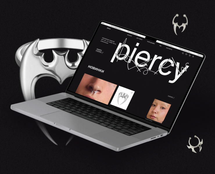 интернет-магазин украшений — Интерфейсы на Dprofile