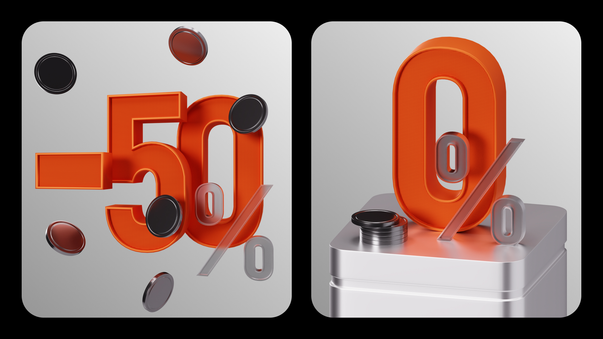 50 оттенков оранжевого. 3D иллюстрации. — Изображение №2 — Иллюстрация, 3D на Dprofile