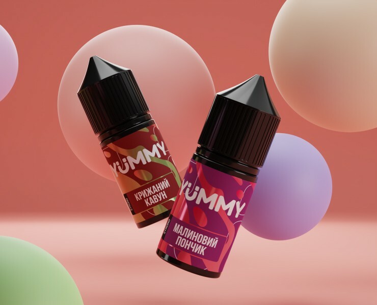 Yummy. Жидкость для POD-систем — Графика, 3D на Dprofile