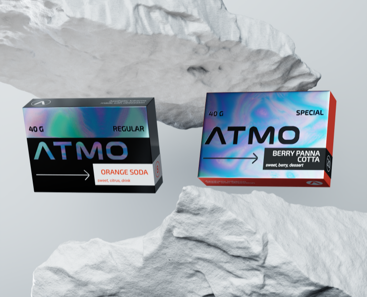 ATMO — Брендинг, 3D на Dprofile