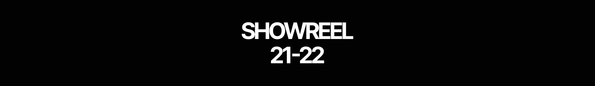 SHOWREEL 21-22 — Изображение №1 — 3D, Анимация на Dprofile