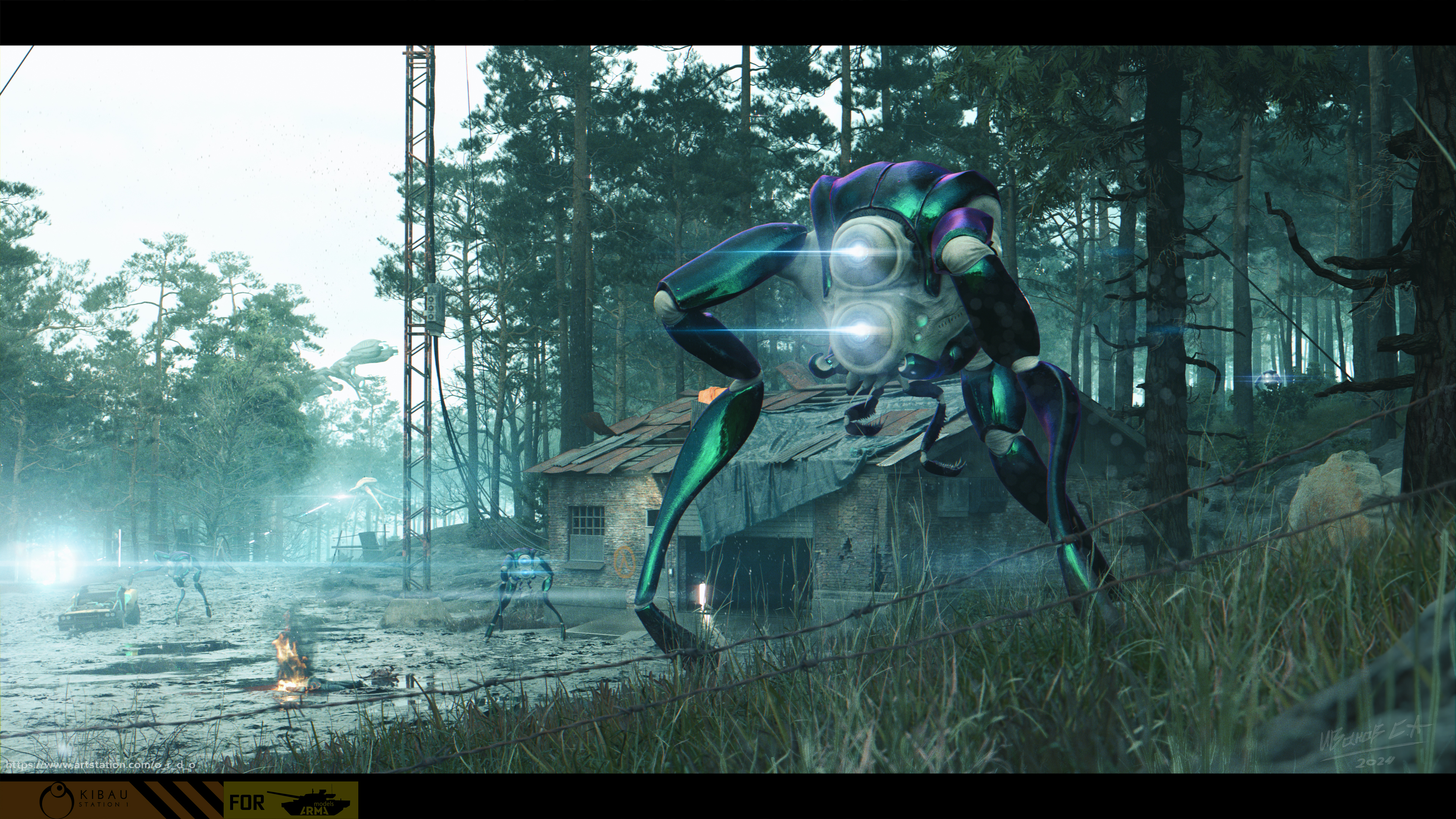 HλLF-LIFE2 - Combine`s ministraider — Изображение №2 — Иллюстрация, 3D на Dprofile