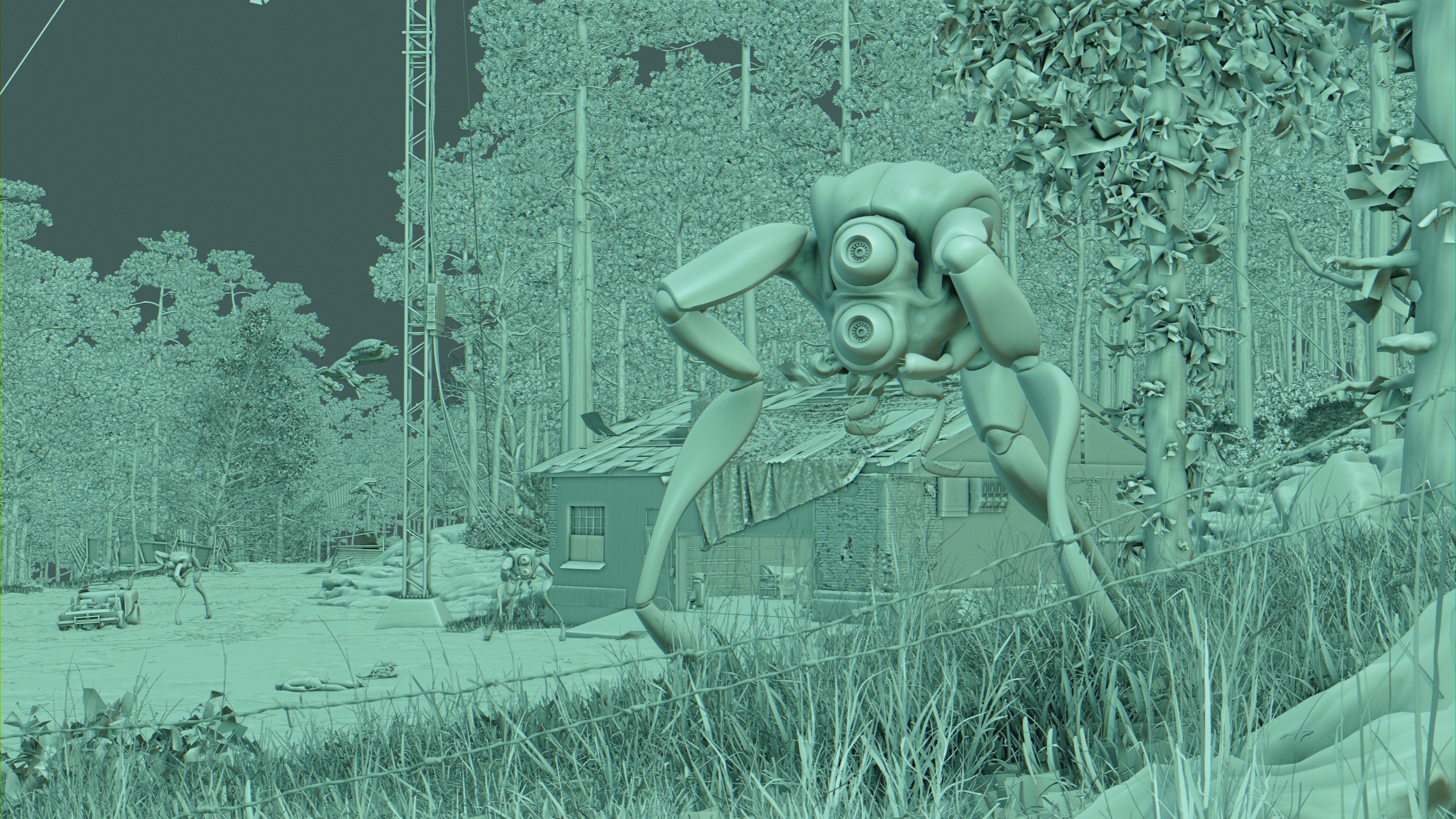 HλLF-LIFE2 - Combine`s ministraider — Изображение №4 — Иллюстрация, 3D на Dprofile