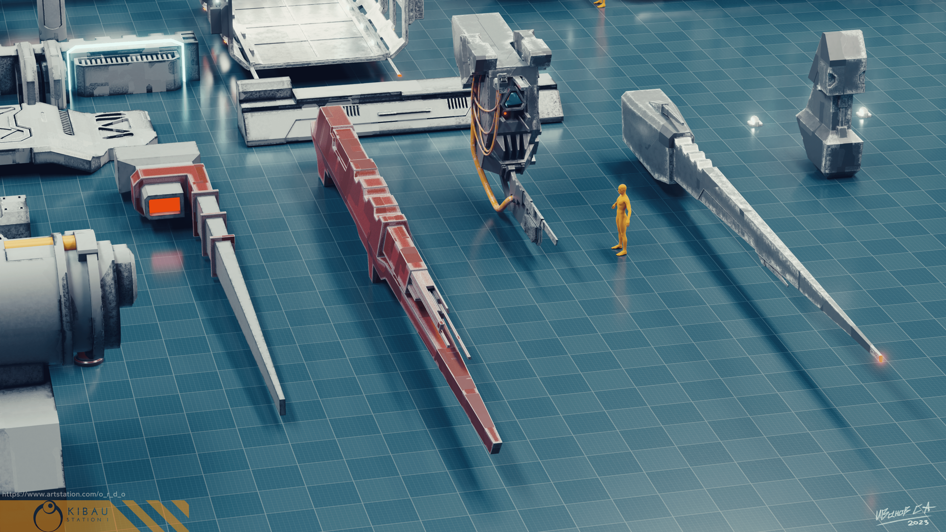 Narn`s Th'Nor old Cruiser (1\4000 3d printable scale model) — Изображение №19 — Иллюстрация, 3D на Dprofile