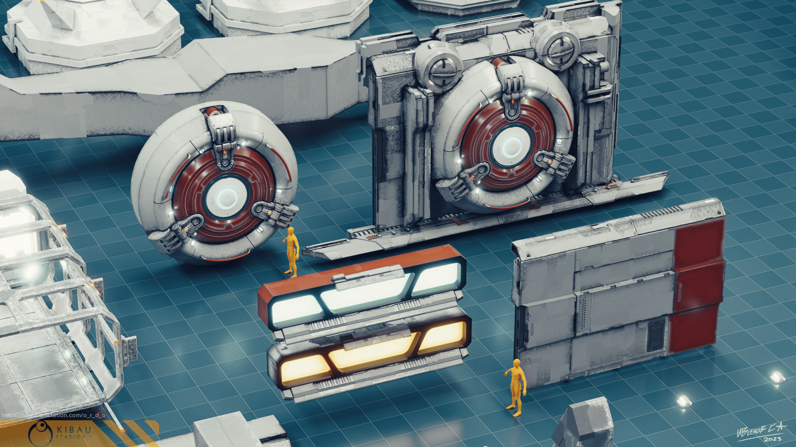 Narn`s Th'Nor old Cruiser (1\4000 3d printable scale model) — Изображение №20 — Иллюстрация, 3D на Dprofile