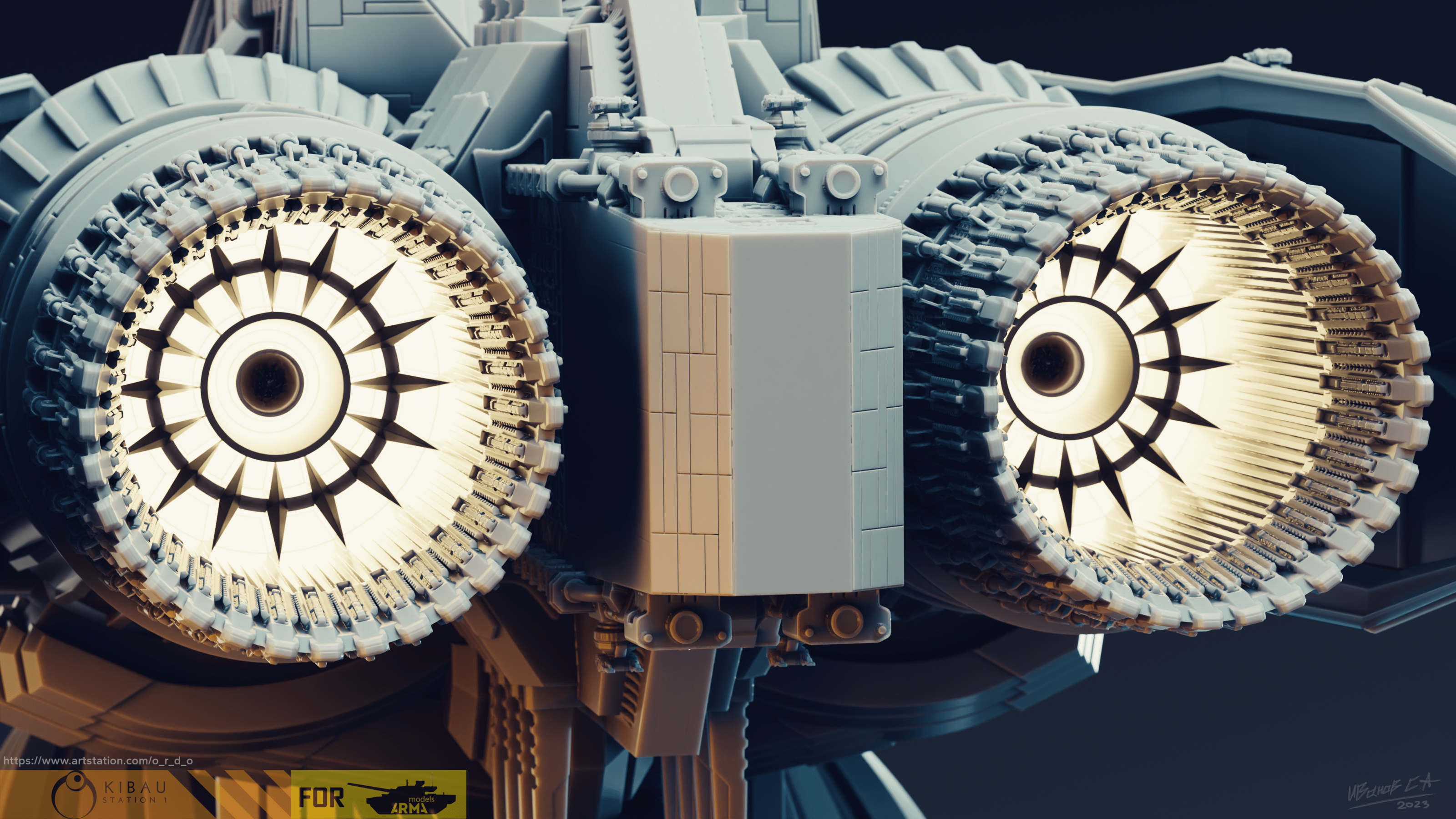 Narn`s Th'Nor old Cruiser (1\4000 3d printable scale model) — Изображение №14 — Иллюстрация, 3D на Dprofile