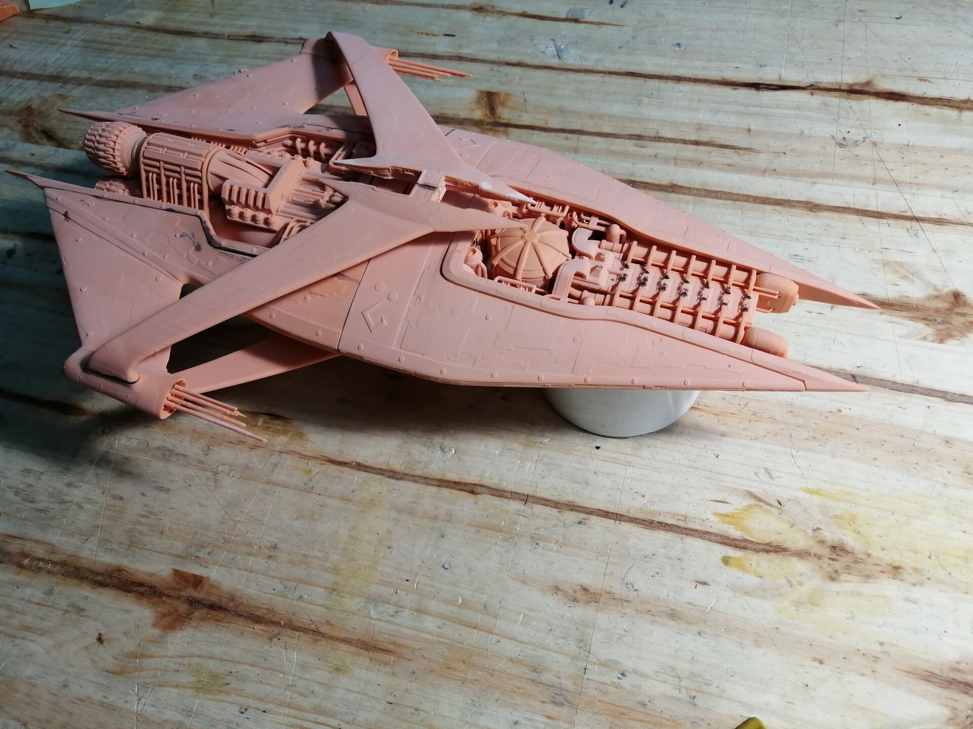 Narn`s G'Quan Cruiser (1\4000 3d printable scale model) — Изображение №14 — Иллюстрация, 3D на Dprofile
